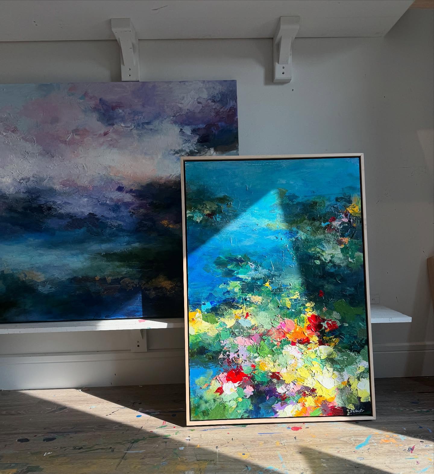 “Pondlight”
24”x36”
#janetpaints #contemporaryart #abstractfloral #impastoart #strathearnartwalk #newart2025 #yegarts #yegartist #canadianart #canadianartist #impressionist