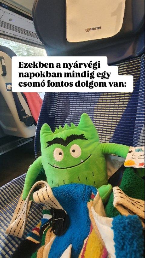 ÚTRA FEL! 🚉 🧶 Akik vérbeli színszörny-rajongók, tudják, hogy az évnek ebben az időszakában a zöld színszörnnyel mindig útra kelünk... hogy hova és miért? A videóból kiderül, ahogy a várva-várt hír is: na, mikor jelenik meg a Színszörny-trilógia harmadik része? 😁🩺🧰📗
#színszörny #annallenas #aszínszörny #azérzelemdoktor #labirintuskiadó #labikidsbooks #újkönyv #érzelemszabályozás