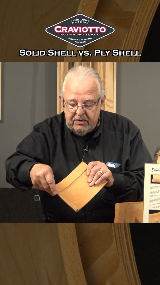 Steve Maxwell shares a few words about Craviotto and what sets Solid Shell drums apart from Ply Shell drums – but you've got to hear the difference for yourself!#Craviotto #Drums