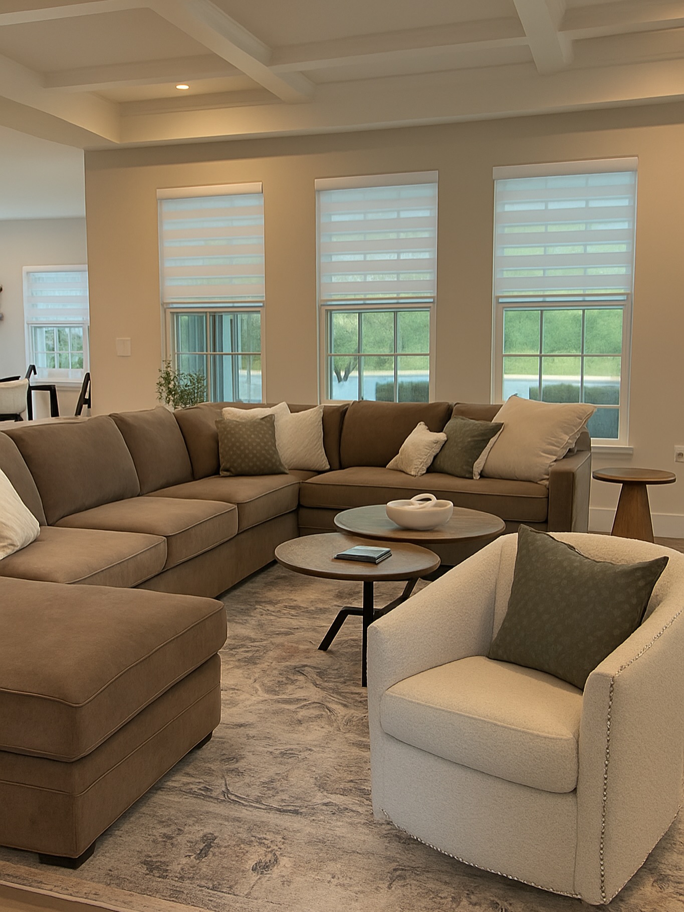 Throughout our time living in Sussex County, DE this last year, we’ve learned that the “Slower Lower” lifestyle in Lewes, DE is all about gathering with family + friends.
KLI designs balance cozy textures with smart space planning so everyone has a seat at the end of each sandy, sun soaked day. 🌊🌅
#LewesDE #CoastalHomeDesign #SmallSpaceDesign #KatieLynneInteriors