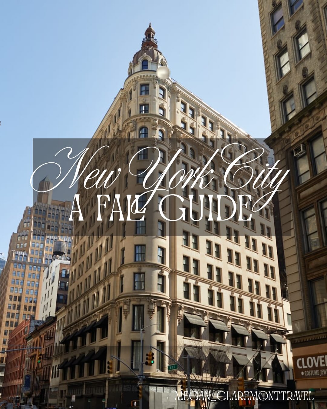 New York City is the answer to a lot of things…. Especially if you’re looking for Meg Ryan fall vibes (When Harry Met Sally and You’ve Got Mail are two classics I will forever wish I could love in…..)
Here are my top picks for where to stay and what to do for a quick weekend escape to the big apple
Ready to go? Megan.Stout@Fora.Travel