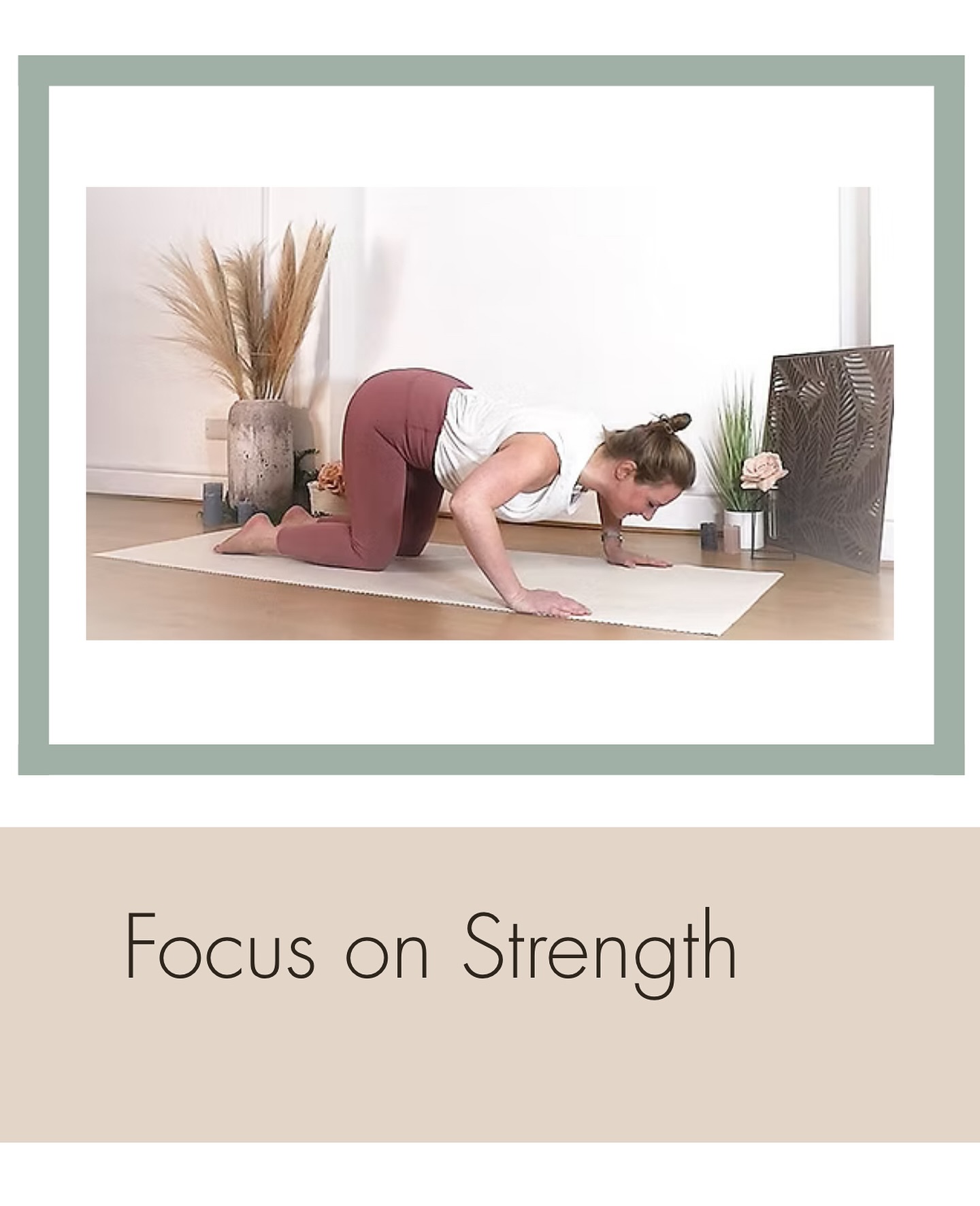 This months challenge is to Focus on Strength.
Let’s have a month to focus on strength. Building your strength can have so many positive knock on affects on the rest of your body.. and your energy.
Feeling strong can eliminate achy knees, shoulder pain and back pain, giving you over all health.
As always being consistent is key so I have selected mini sessions that are no longer than 20 minutes to make them easy to fit in.
Come and join the challenge so you will feel the difference after a few weeks of focus.
To join the challenge sign up to the Core Membership which is £15 per month with the first 7 days free for new members.
#pilates #pilatescore #corestrength #pilatesstrength #coremembership #onlinepilates