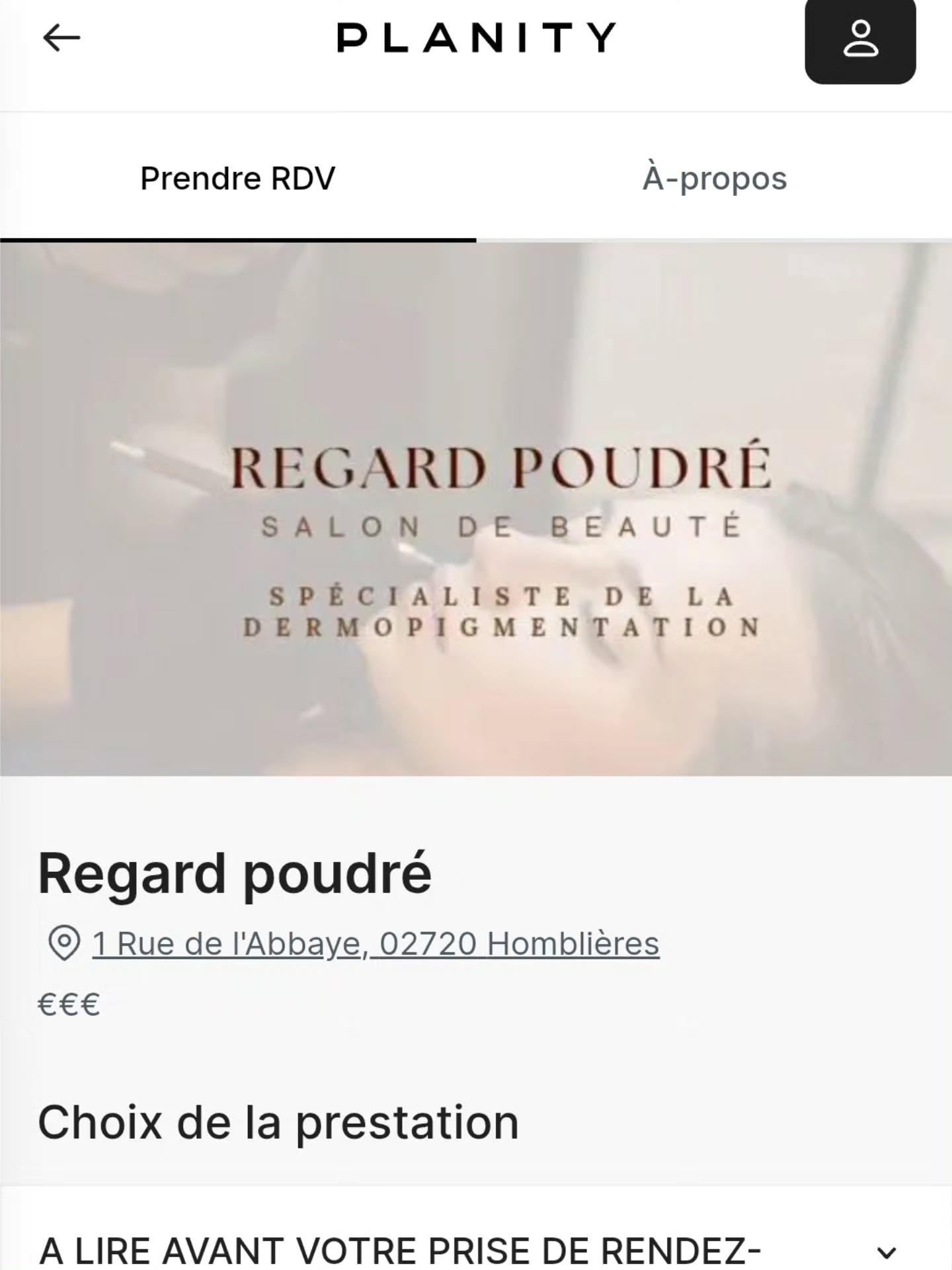 ✨ Bonne nouvelle ! ✨
Mon institut Regard Poudré est désormais disponible sur Planity pour vos réservations en ligne 💻📲
Cliquez ici pour réserver : https://www.planity.com/regard-poudre-02720-homblieres
👉 Comment ça marche ?
1. Cliquez sur le lien ci-dessus.
2. Choisissez la prestation souhaitée et validez le créneau qui vous convient.
3. Pour confirmer, il suffit de créer un compte Planity (rapide et gratuit) avec votre adresse mail et numéro de téléphone.
4. Vous recevrez un SMS de rappel 24h avant votre rendez-vous 📩.
✅ Le planning est ouvert sur 2 mois, pensez à réserver à l’avance pour avoir votre créneau préféré.
📍 Adresse : Homblieres (02720)
🏡 Salon privé, sur rendez-vous uniquement
🗓️ Ouvert du lundi au samedi matin ( non-stop le midi)
Prenez soin de vous, à très vite 💖