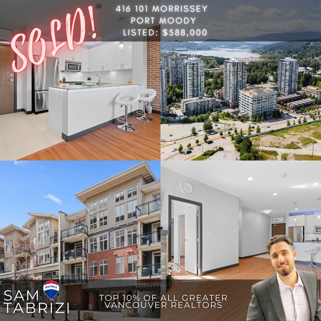 Congrats to my client for the sale of his amazing 1 bedroom unit in luxurious Suter Brook Village!! I was able to get him an offer in less than 1 week with strategic pricing, marketing, and showing accommodation! I got every showing request inside the unit for a viewing at their requested times... which meant I was there multiple times a day from morning to evenings!
#realestate #coquitlam #vancouver #vancity #portmoody #burnaby #portcoquitlam #sold #topproducer #eastvancouver #newwestminster #vancouverrealestate #surrey #newwestminster #realtor #mapleridge #market #marketreport #hot #canadarealestate #canada #presale