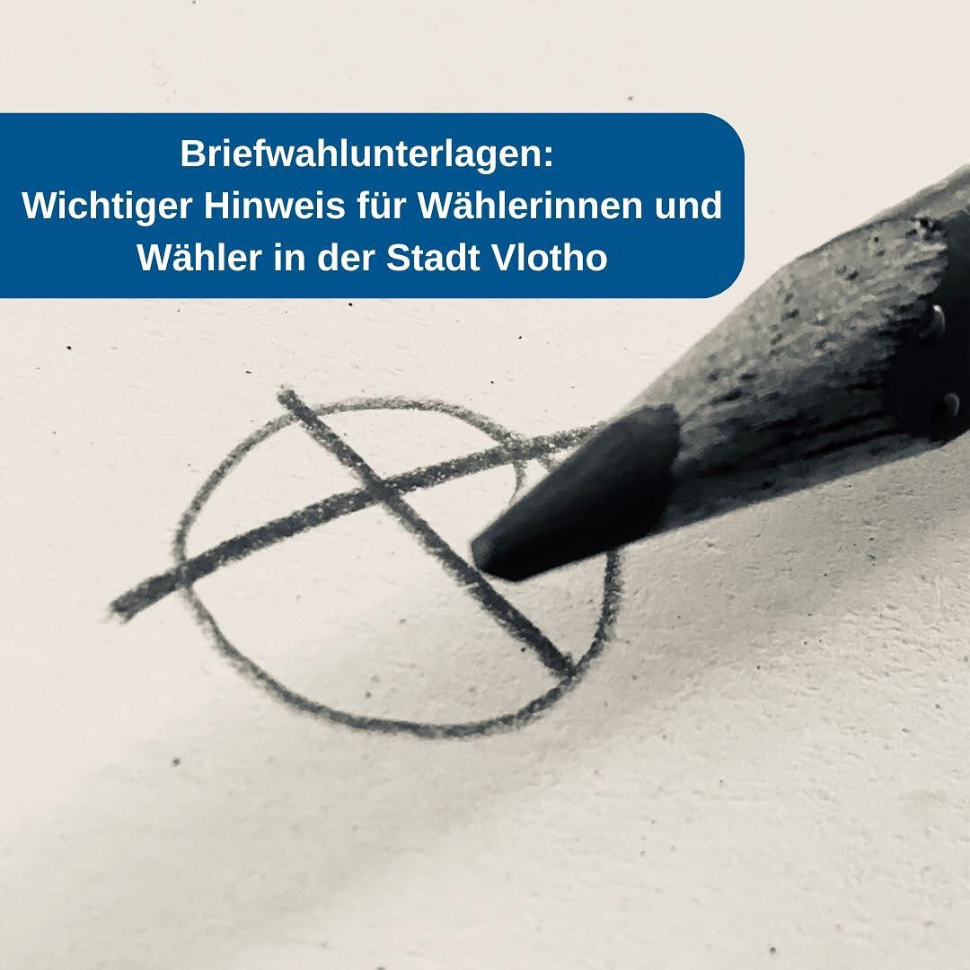 ‼️ Achtung - Ungültige Wahlunterlagen ‼️
Der @kreis_herford_ teilt mit:
„Innerhalb der Stadt Vlotho sind einzelne Briefwahlunterlagen für die anstehenden Kommunalwahlen nicht korrekt verschickt worden. So haben manche Wählerinnen und Wähler des Kreiswahlbezirkes 25, der die Stadtteile Vlotho, Uffeln und zum Teil Exter mit einbezieht, Unterlagen für den Kreiswahlbezirk 24 erhalten.
Die Stadt Vlotho ermittelt aktuell die Adressen im Kreiswahlbezirk 25, an die falsche Wahlunterlagen verschickt wurden. Diese Wahlunterlagen werden für ungültig erklärt.
Die neuen und korrekten Briefwahlunterlagen werden nun umgehend an die ermittelten Adressen übermittelt. Die betroffenen Wählerinnen und Wähler müssen die neuen Briefwahlunterlagen ausfüllen und verschicken, damit ihre Stimmen in die Auszählung kommen.
Wichtig:
In den für die Kommunalwahlen im Kreis Herford verschickten Wahlunterlagen sind vier Stimmzettel enthalten – für die Landratswahl, für die Kreistagswahl, für die Bürgermeisterwahl sowie für die Ratswahl. In den im Kreiswahlbezirk 25 verschickten Unterlagen sind die Stimmzettel für die Kreistagswahl falsch zugeordnet worden.
Da die Wahlunterlagen jedoch gemeinsam an das Wahlbüro übermittelt werden müssen, sind auch die übrigen Stimmzettel der betroffenen Wahlunterlagen für ungültig erklärt.“
‼️Damit sind bei den betroffenen Wählern auch die Stimmen der Bürgermeister-Wahl ungültig‼️
Ich bin gespannt wie viele (Brief-)Wähler in Vlotho falsche Unterlagen erhalten haben und ob diese - schließlich haben sie ja einen guten Grund für die Briefwahl gehabt (am Wahltag im Urlaub, oder oder oder) - auch alle die Chance haben bis zum 14.09 ihre Stimme erneut abzugeben.