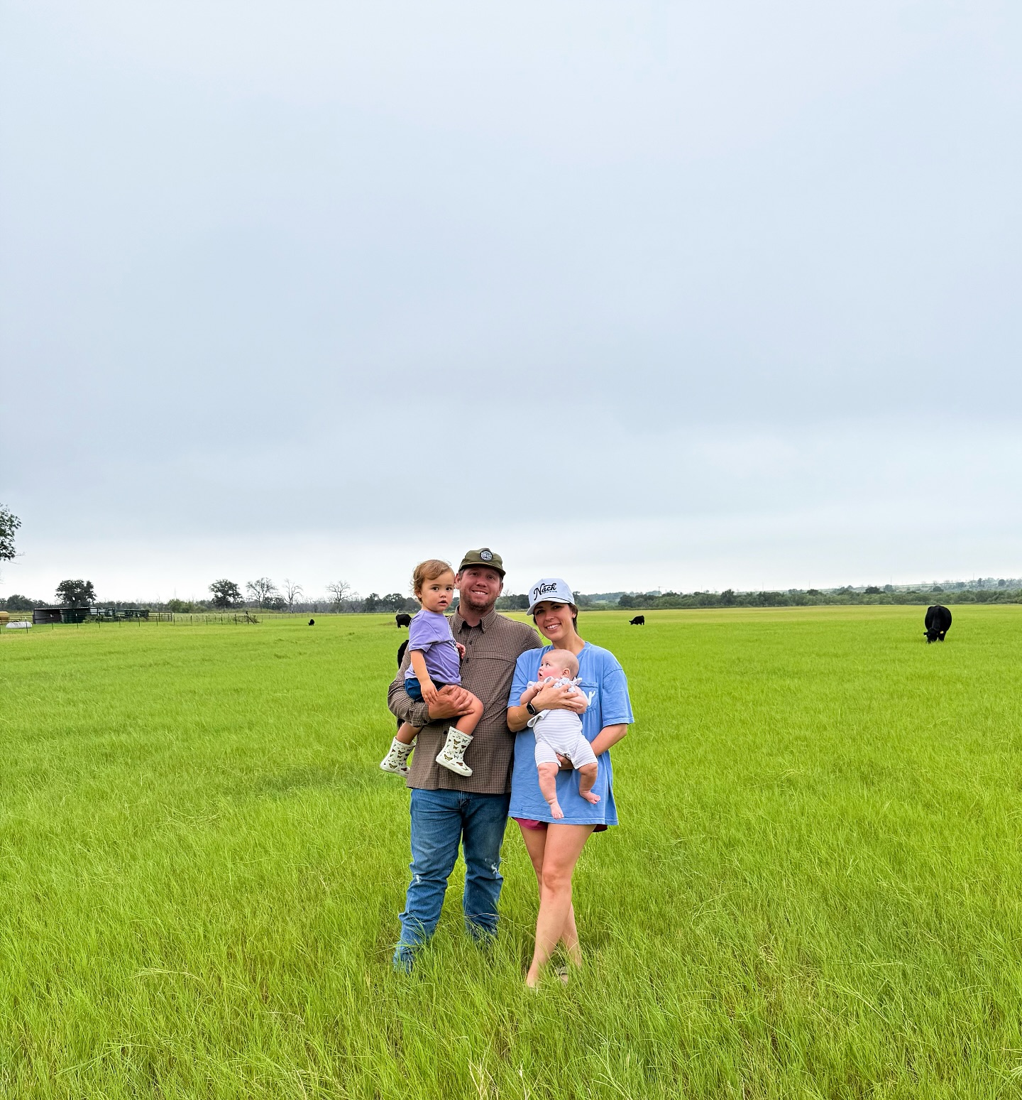 About five years ago, we took a huge leap for our cattle company and started selling our beef at local farmers markets. It was the beginning of an adventure we’ll never forget and one that shaped so much of who we are today. After many conversations and a lot of reflection, we’ve decided it’s time to step away from farmers markets. It’s a bittersweet decision, but one that feels right for where our family is now.
What kept us going all these years wasn’t just the sales, but the people. The community we found at the Saginaw Farmers Market has been the heartbeat of this journey—encouraging us, cheering us on, and has turned customers into true friends. You all gave us the sense of purpose we didn’t even know we needed. For that, we’ll always be grateful.
Now, our focus has shifted. It’s time for us to spend weekends at home with our family… raising our girls, caring for our cattle, and pouring our energy into the life we’re building together. We’re excited for this new chapter and hopeful for all the ways we can continue to share our story with you.
As we step away, our hope is that you’ll continue to support local farmers and ranchers where you can. Your choice to buy directly from families like us is what helps keep small agriculture alive.
With all of that being said, September 13th will be our last farmers market in Saginaw. We will be there until we sell out! Please preorder for best selection.
Cheers,
The Nack Family