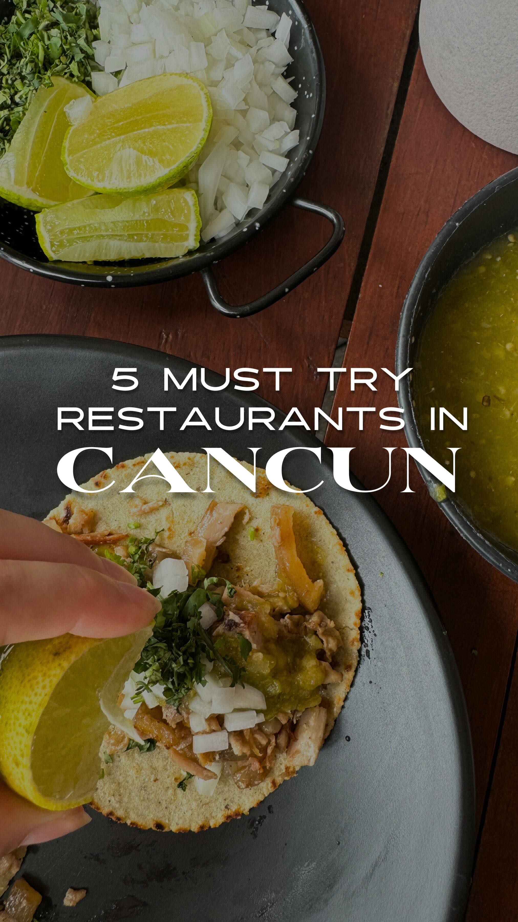 Meals & experiences we’re still thinking of a year later. #1 🏆 Tacos de Pesdaco & Marlín Pescadillas @losdepescadomx
Brunch & Pastries @crisolcafe
Lunch on the beach @lidococinadeplaya
Fresh Seafood (Delicious Langostines Marbella) @marbella_puertomorelos
Cocktails & Dinner @sonoraprime_metepec
#cancun #mexicofood #tacos #quintaroo #oyr