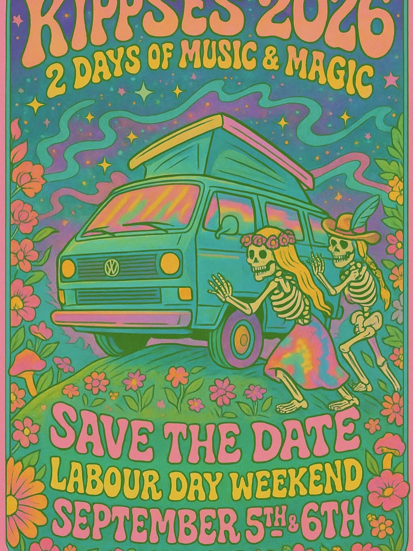 Sep 5th & 6th 2026! Howdy Kippsfesters. Just a heads up, Next year we will be moving to a tenure system for tickets. Tickets will be cut off at 100. Those who were here this year will get first crack at re-purchasing for 2026. Miss a year and you give up your ticket tenure and your ticket goes to the next person on the waiting list. This will help us keep it small while continuing to foster the development of our little Kippsfest community. We are hoping to finalize the lineup for 2026 within the next month and then we will begin ticket sales for next year.