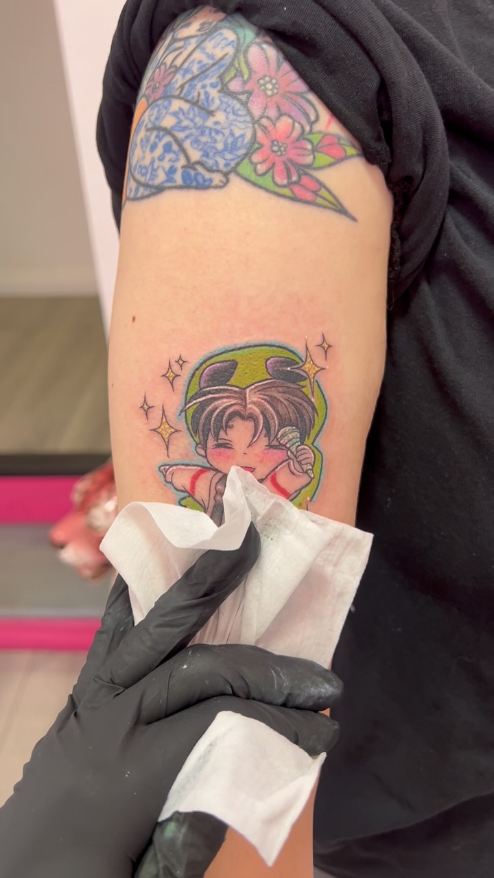Cute AF!! 💚
.
.
.
.
.
.
.
@bts.bighitofficial @jin @bts_bighit_global
#kpop #BTS #btsarmy #btsarmyforever #jin
#tattoo #tattoos #stowmarket #ink #inked #getinked #girlswhotattoo #tattooist #art #femaletattooist #gettattooed #prettyinink #Suffolk #girlswithtattoos #tatts #lgbtsafespace #dowhatyoulove #follow #femalerun #safespace #tattoosarecoolandyouknowit