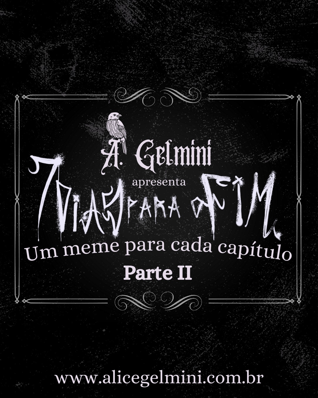 É possível um livro te causar uma montanha-russa de vários sentimentos? Eu te desafio a conhecer Sete Dias para o Fim e ver por si próprio!
#book #brasil #bookstagram #bookaholic #instabook #literaturabrasileira #like #livro #livros #literatura #vampiro #vampire #vamp #Vampiro