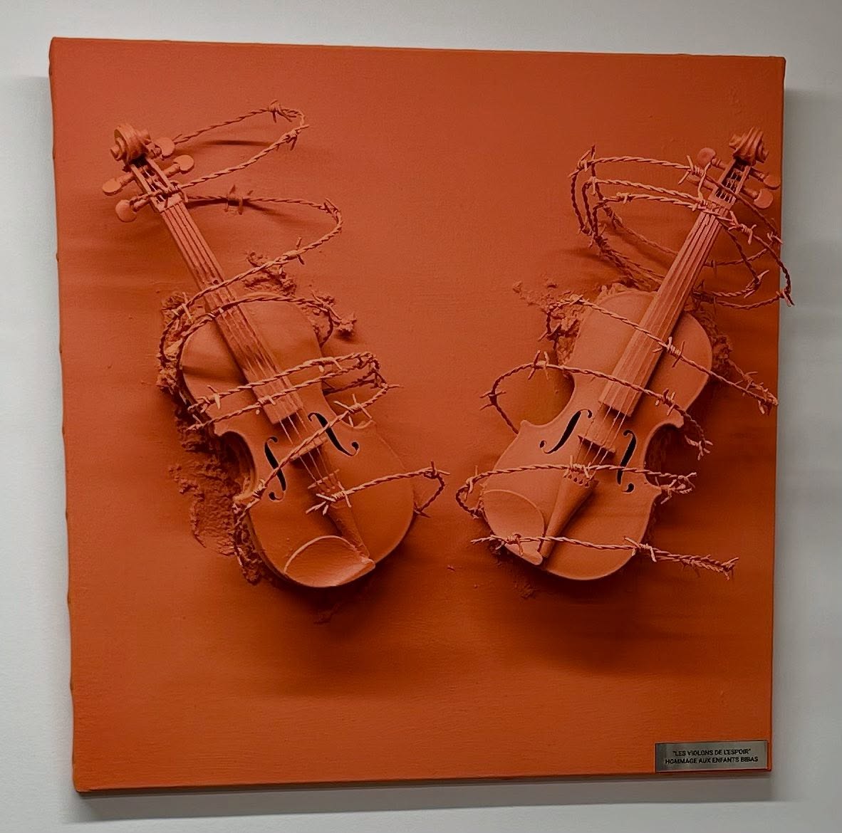 Les violons de l’espoir : hommage aux enfants Bibas. 🧡