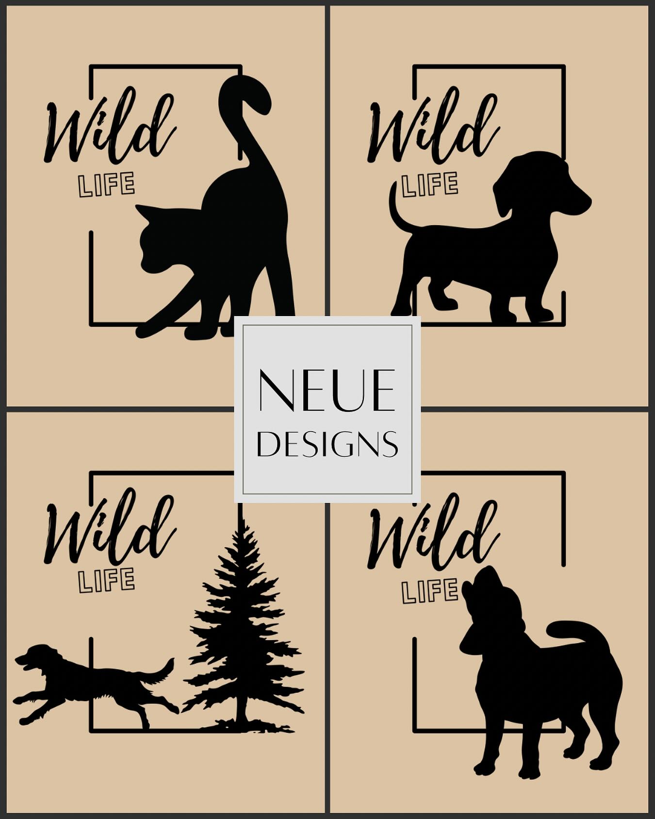 Ich war mal wieder etwas Kreativ und habe neue Designs erstellt. Was gefällt dir am besten?? #hund #tshirthund #tshirtkatze #wildlife #wildlifedesign #design #bekleidung #umfrage #tierliebhaber #tiershirt #swissdesign