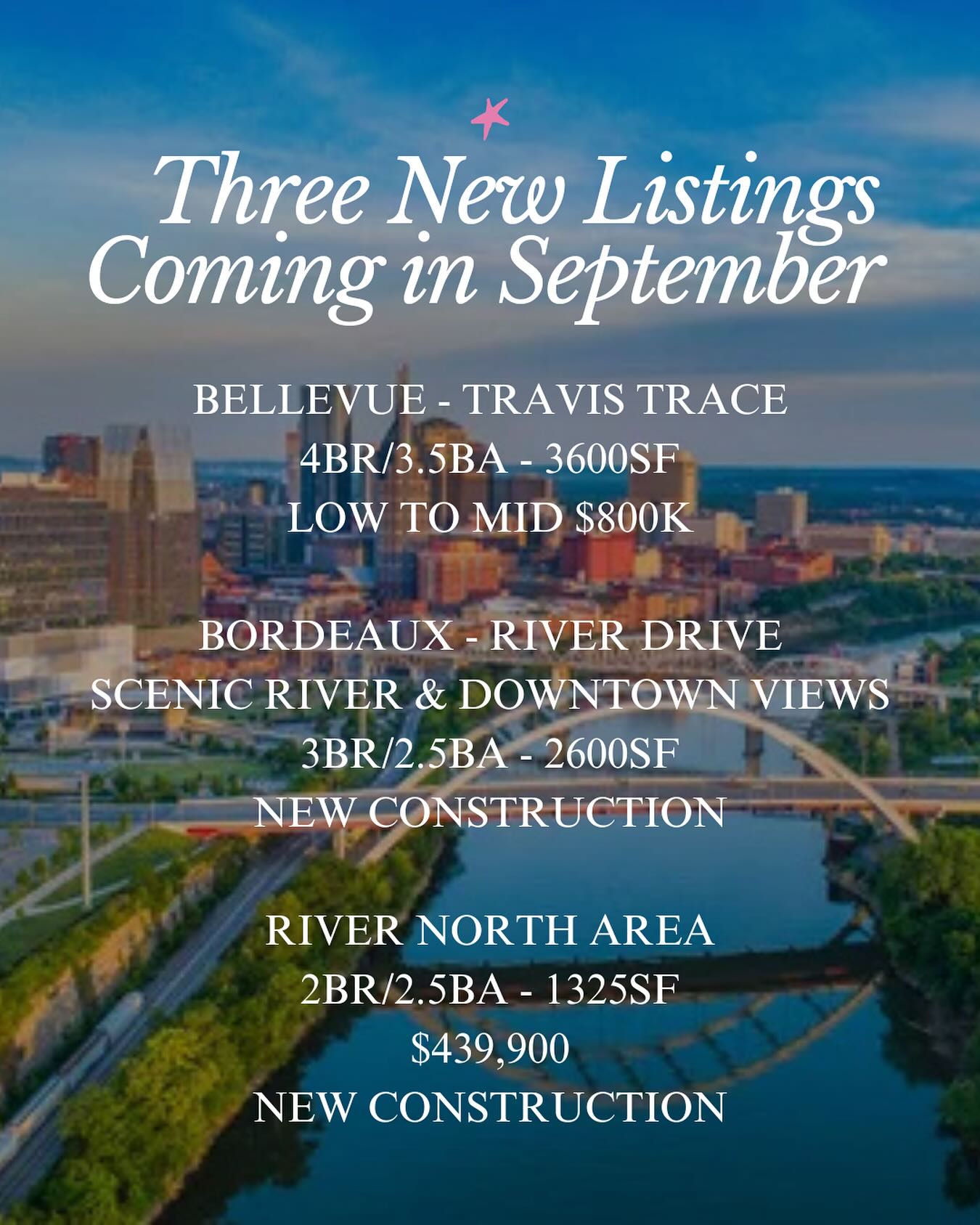 ✨Exciting new listings coming this month!✨
Keep an eye on my account for more details soon! And as always, feel free to call or DM me if you have questions!
#nashville #nashvillehomes #nashvillehomesforsale #nashvillerealestateagent #realtorlife