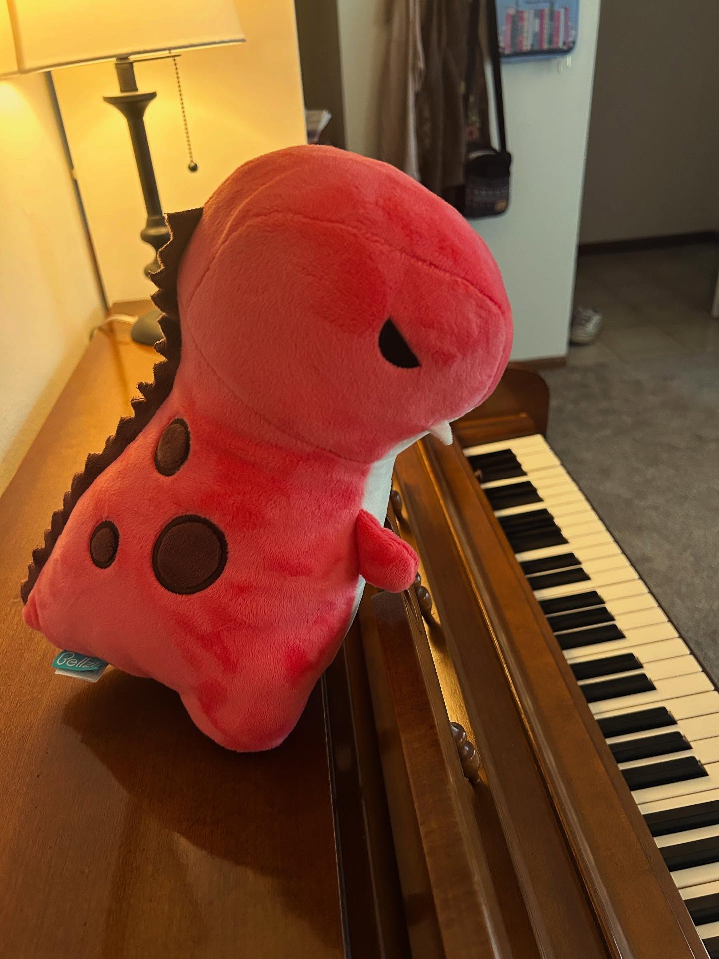 Meet our Studio Mascot: Diny 🦖💗
Our beloved mascot is more than just a stuffed animal. Diny helps students with technique and skills while keeping a watchful eye during every lesson. 🌟
He’s adored by students of all ages and brings a touch of magic to piano learning. 🪄🎶
#pianostudio #studiomascot #pianolife #musicmagic #sunriseprelude