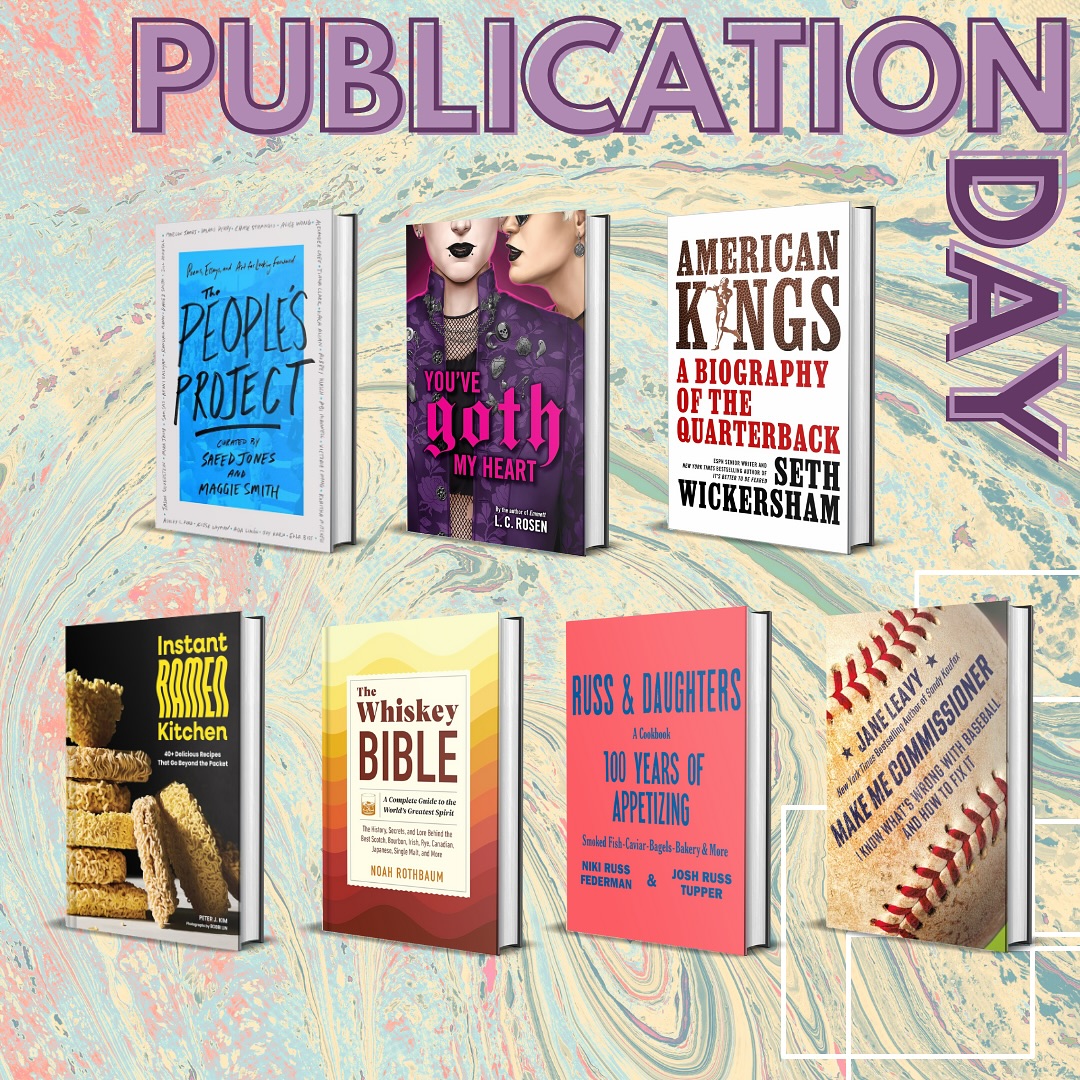 BIG publication day for our clients today! Congratulations to all of our authors and their wonderful projects!! 🎉🤩