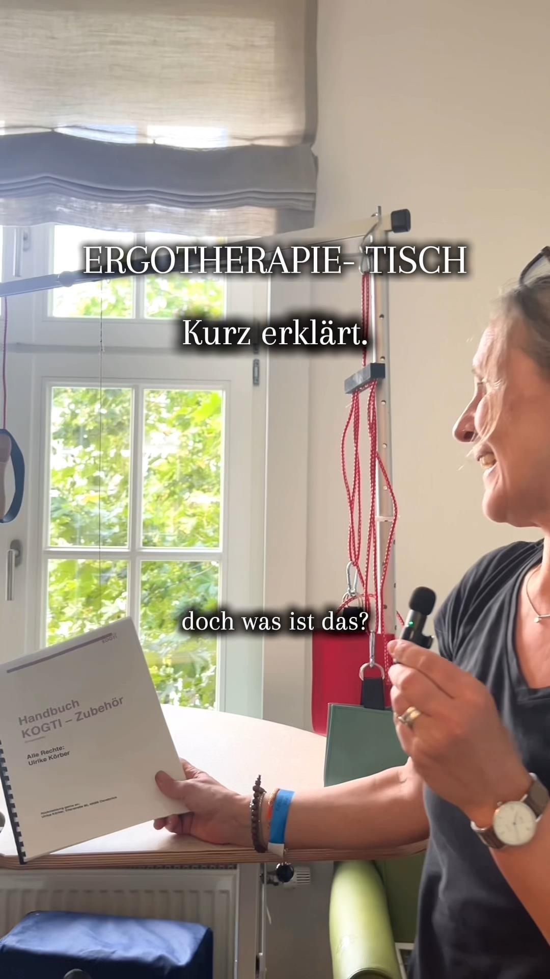 Caro berichtet, was eigentlich unser KOGTI- Tisch ist und kann. ☺️
Liebe Ulli, vielen Dank, dass wir den Tisch ausprobieren durften. 🫶
#hausfürmorgen #kogtitisch #ergotherapie