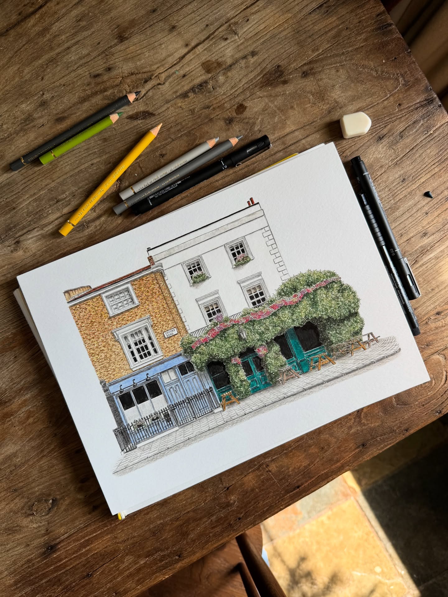 Hemingford House š©µ
A birthday commission of a beautiful home.. sat right next to the Hemmy!! š»
Who else would love to be this close to one of the best pubs in town?! ā„ļø