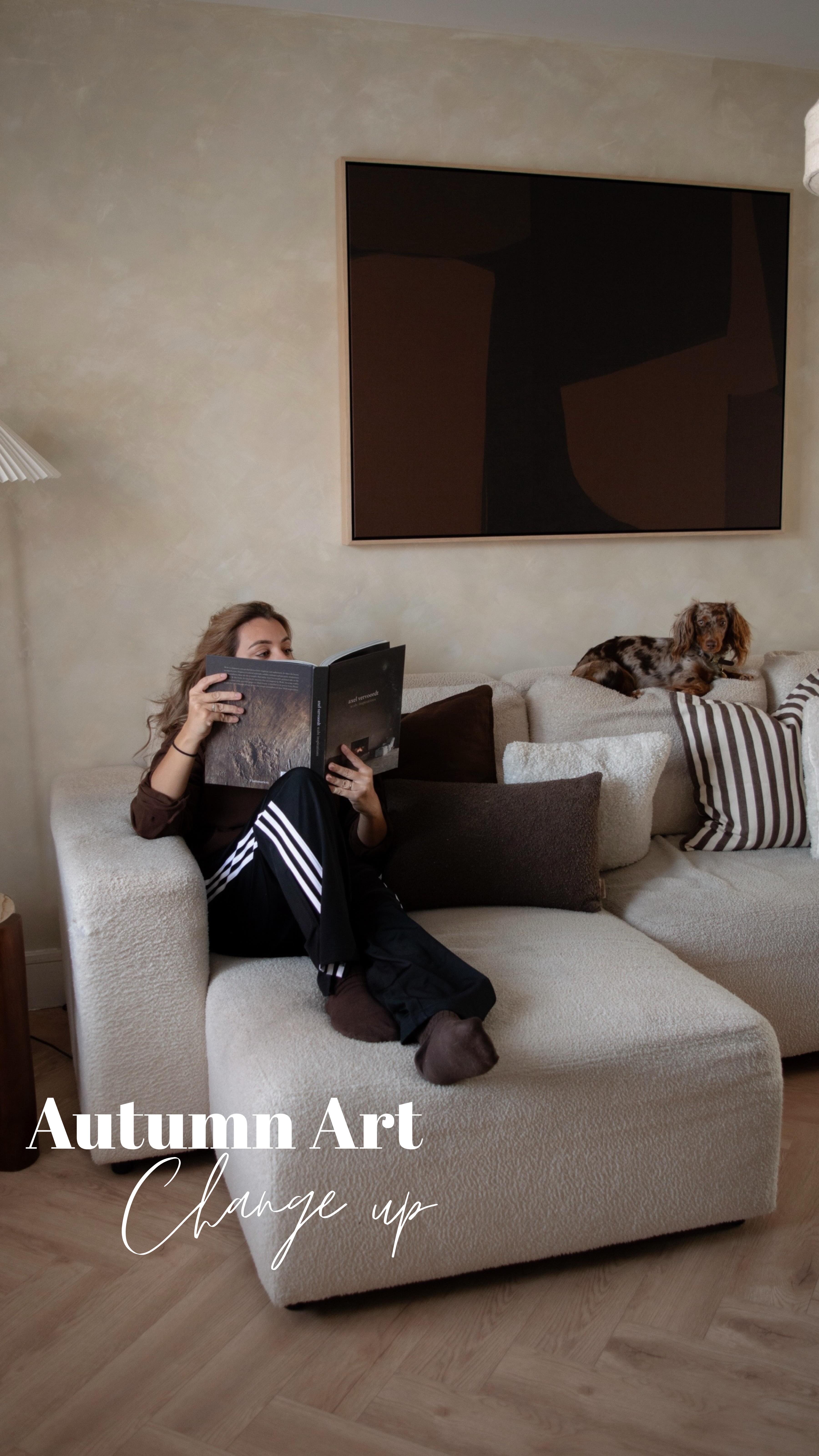 Ad We’re having a @greenliliart change up…
The ‘Everything Connects’ framed canvas art piece is a warm Chocolate & Latte brown palette, perfect for the Autumn months🍂🤎
Let us know what you think?
Enjoy your Sunday! What are your plans?
Love,
Nicola & Vicki xxx
New Art Piece | Art Work | Abstract | Japandi | Neutral Home | Home Decor | Warm Minimalism | Green Lili Art | Framed Art | Limewash Walls | chocolate Decor | Chocolate Design