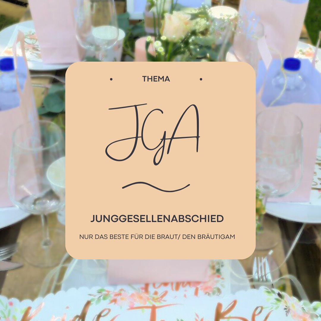 Du hast die Ehre und bist Trauzeuge und willst die Braut/den Bräutigam mit einem ganz besonderen JGA überraschen? 💍✨
Ich helfe dir gern dabei, aus der Idee ein individuelles Erlebnis zu machen, das perfekt zu ihm/ihr passt. So kannst du dich entspannt zurücklehnen und sicher sein, dass es ein Tag wird, an den sich alle gern erinnern. 🎉❤️
👉 Passend zu diesem Thema bieten wir auch einige Partyrent Artikel an. Dazu bald mehr hier auf Insta oder auf partyprep.de
#JGA #Junggesellenabschied #Junggesellinnenabschied #Eventplanung #unvergesslichemomente #detailliebe #individuellgeplant