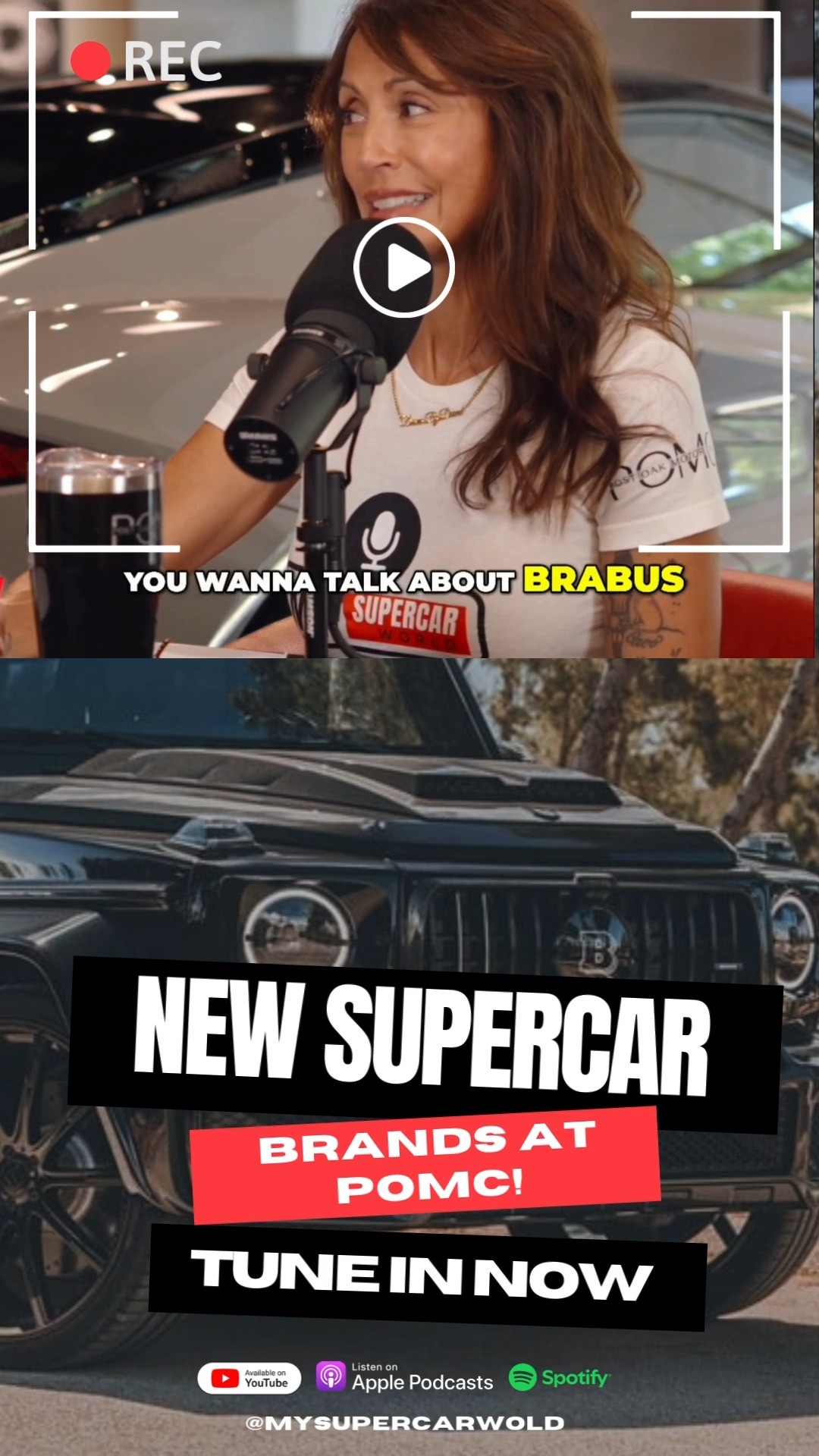 🎧 Episode 12 is live!
After a few weeks off, Lonny and I are back behind the mics to catch up on our summer adventures and share what’s ahead for the fall. From travel stories to upcoming plans in the car scene, it’s a relaxed ride you won’t want to miss.
Listen now via the link in bio 🔗
#PodcastLaunch #SupercarCommunity #SummerCars #podcastlife #mysupercarworld #carpodcast #supercarlifestyle #brabus #hennessey