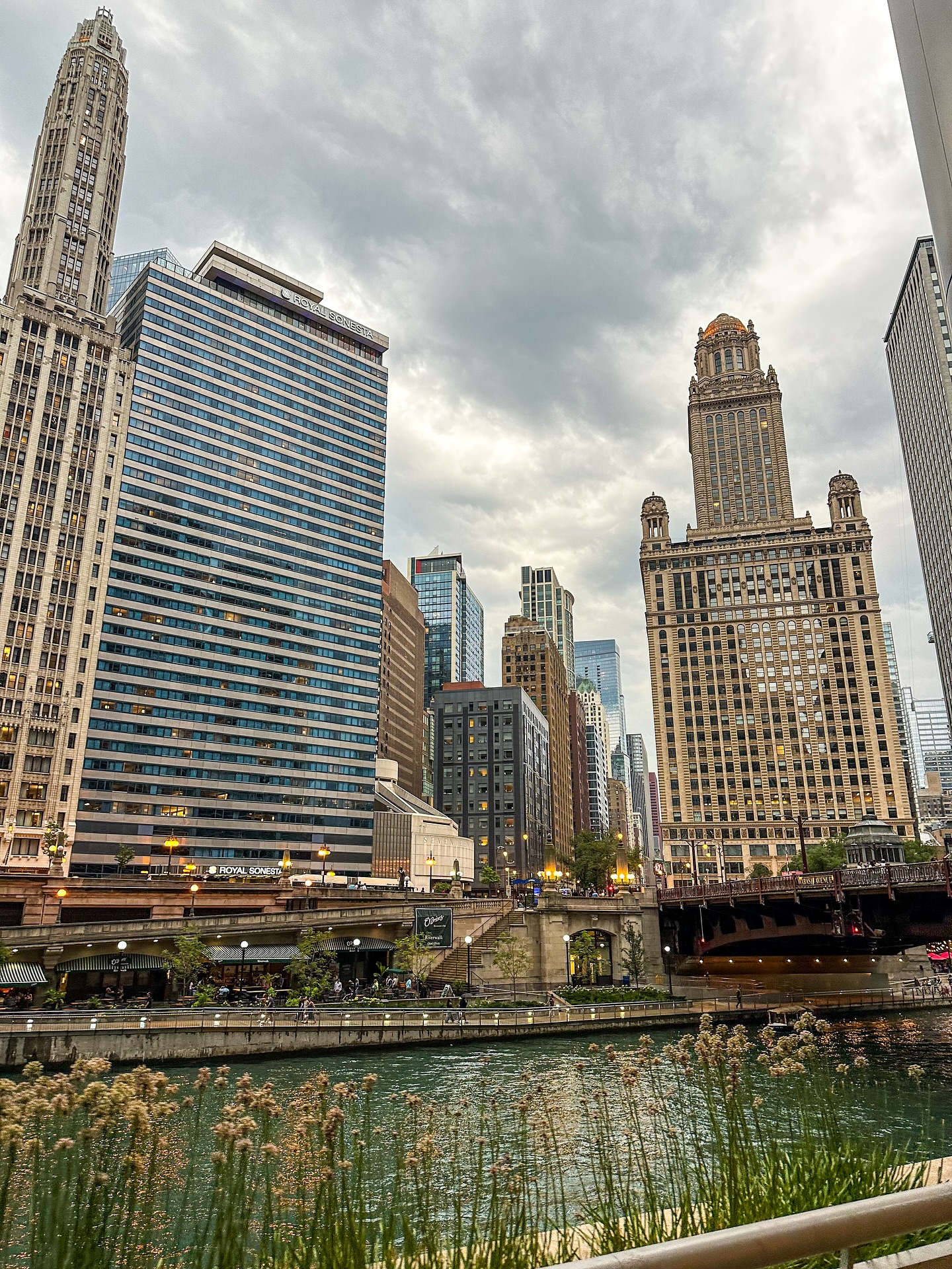 On the rest of Day 1 in Chicago, we obviously got deep dish. We bounced around to a couple of different popular deep dish spots until we found a Giordano’s location that didn’t have a 2 hour wait. I’m not gonna lie, I am still a thin crust pizza girl but the pizza was good! We then walked to Navy Pier and had the most magical time watching the fireworks from the top of Centennial Wheel 😍
Afterword, my boyfriend insisted that I try a Chicago handshake, a traditional Chicago drink consisting of a shot of Malört followed by an Old Style beer. Let’s just say I’ve tried it and I don’t ever need to try it again. After people watching at a dive bar and trying to get the taste of the Handshake out of our mouths, we ventured back to the hotel and got caught in a severe thunderstorm (see previous reel)
Needless to say, our first day in Chicago was fun and interesting! We started the day sweating our butts off and ended the day squishing on the hotel lobby floor after getting drenched by the rain
.
.
.
#visitchitown #MiddleofEverything #chicago #windycity #chitown #ExploreTheWorld #VisitTheUSA
