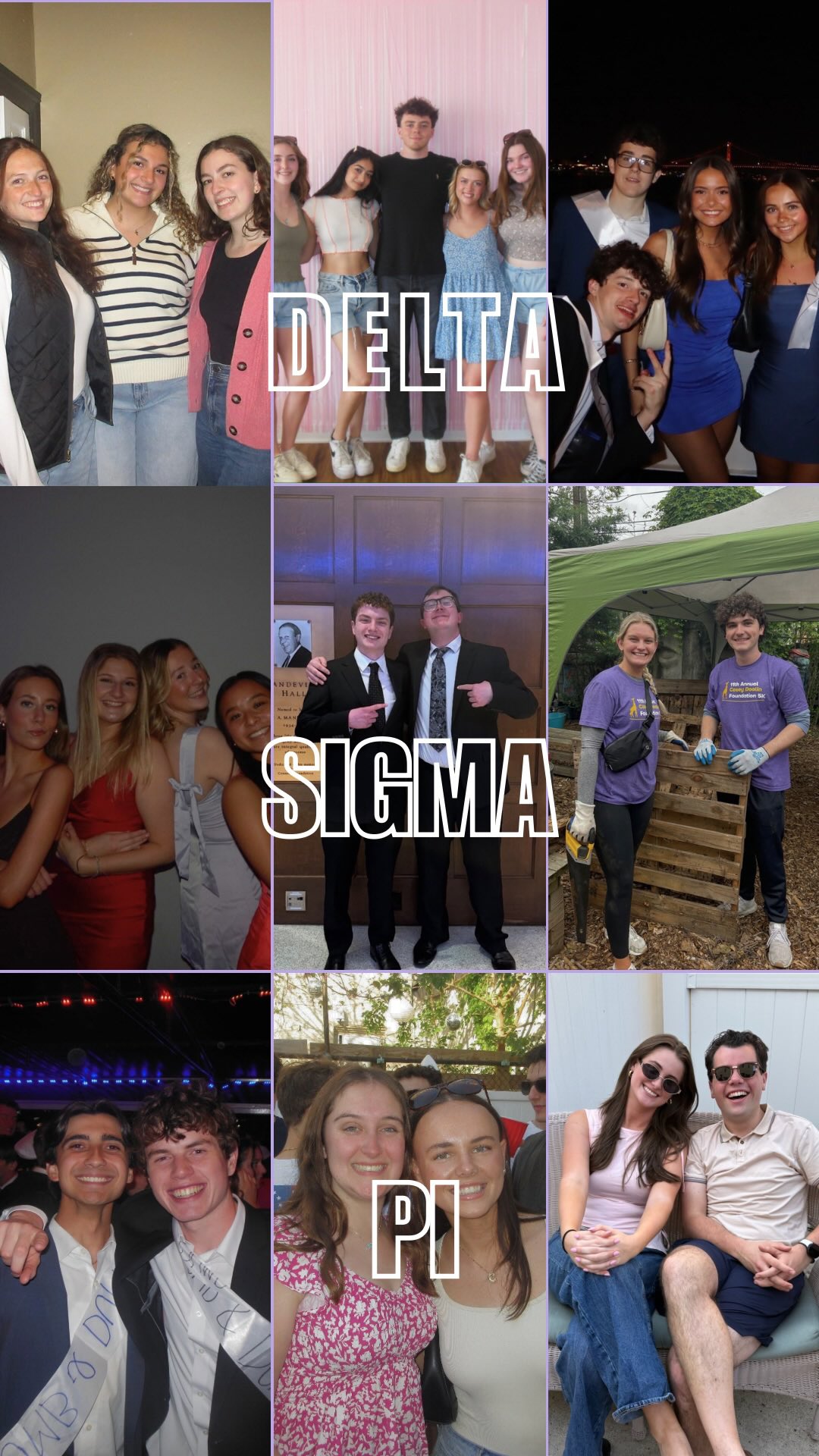 We’re looking forward to seeing you at Meet the Greeks TODAY at 1:00pm on Chapel Lawn! Be on the lookout for DSP’s full recruitment schedule coming 🔜