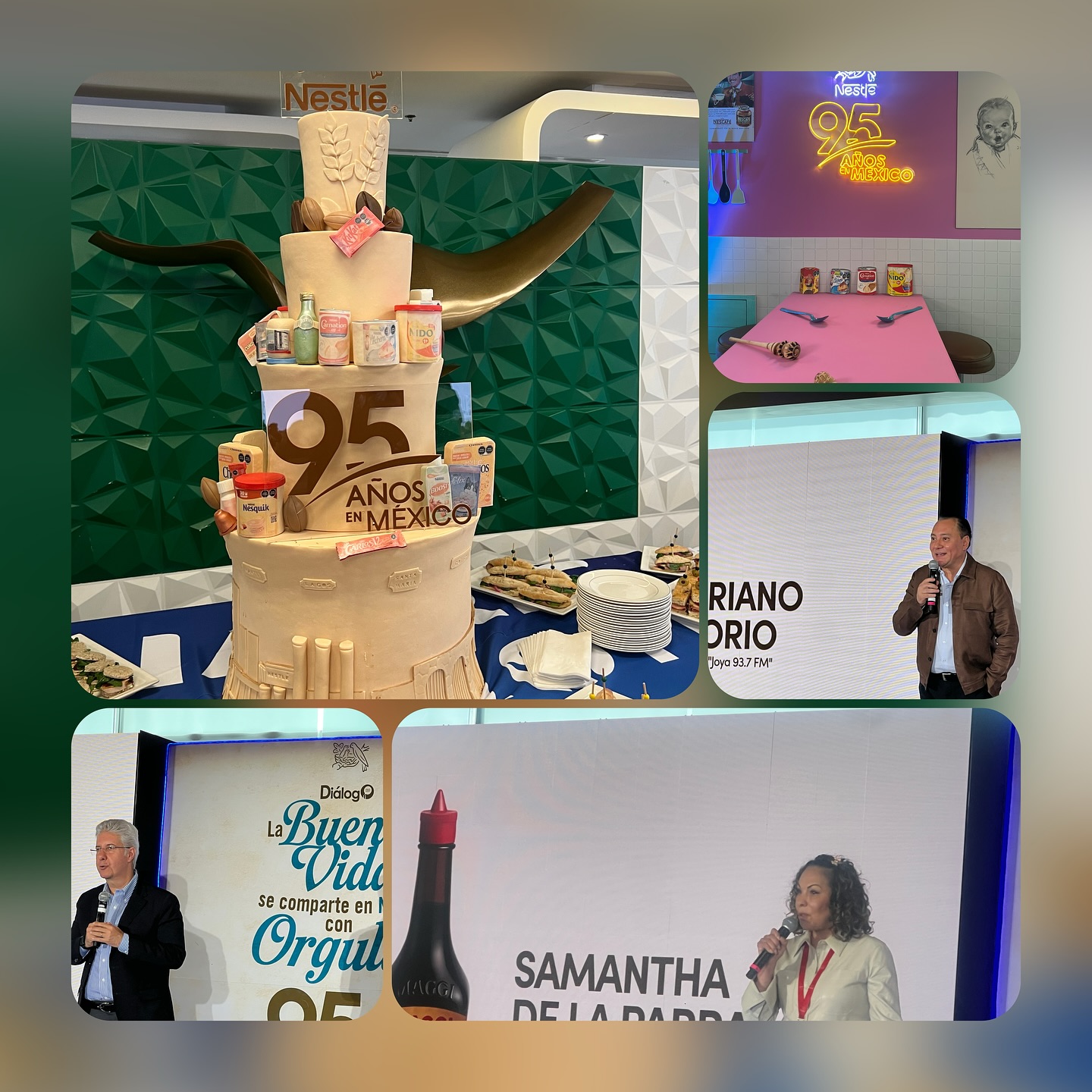 @nestlemx está de fiesta!!! Celebra 95 años de llegar a millones de familias y ser parte de esta historia #aniversario