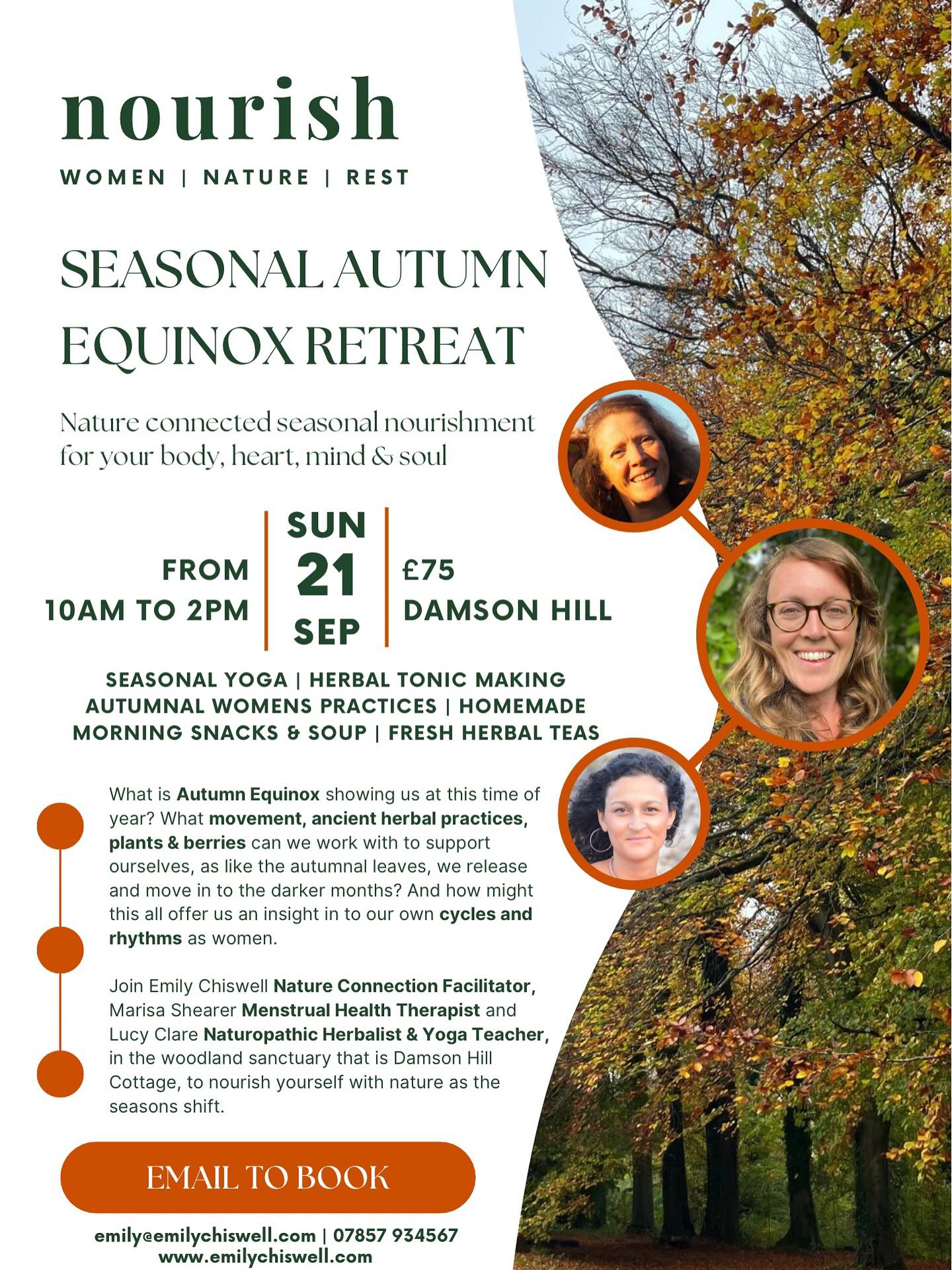 š autumnal nourish š
we be back beauties!
honouring our cycles next equinox
and we canāt wait to welcome you
as autumn arrives
and we harvest and gather
how are YOU harvesting and gathering
that nourishment for yourself?
through food
movement of some sort
time in nature
solo moments
sharing with others
mix of the above?
or notā¦
maybe you feel totally out of whack?
with some of that, with all of that?
maybe youāre giving out to others all of the time?
and maybe itās been a while since youāve received
anything that even looks vaguely like that?
maybe you feel disconnected from your rhythm
maybe youāre feeling fried after summer
maybe youāre shifting in to something new
maybe you need to move your body
maybe you just need to lie down
maybe you need some time in nature
maybe you need to hear yourself
maybe you need to feel heard
maybe you need
to slow down
be cooked for
rest
be held
be nourished
just be
weāve got you
come and tune back in
š nourish š
sunday 21st september
@damsonhillcottage
10am to 2pm
Ā£75
š nourishing homemade food & delicious gentle seasonal yoga with @lucyherbalgarden
š nurturing & often forgotten ancient womenās practises with @marisa.shearer
š held in circle & nature with moi
šā¦and as if that wasnāt enough, a dose of seasonal tonic making so that the nourishing can continue
come solo, with daughter, sister, mother, friend
in all that you are, with all that youāre with
we couldnāt be more delighted to welcome you
*BOOKING DETAILS IN BIO*
or drop me a DM
#nature #natureconnection #ecotherapy #ecopsychology #seasons #seasonalliving #seasonalpractices #autumn #autumnequinox #women #womenshealth #hampshire