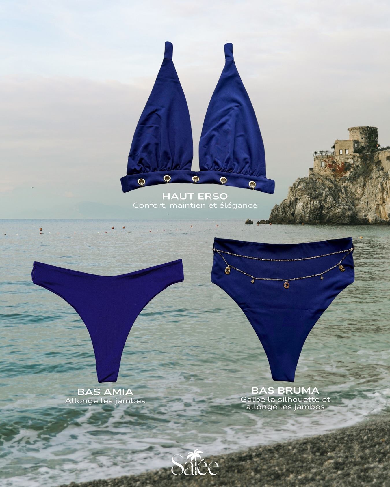 Navy is the new black 🌊
Plutôt tanga ou taille haute ? Profitez de -40% sur l’ensemble de votre choix.