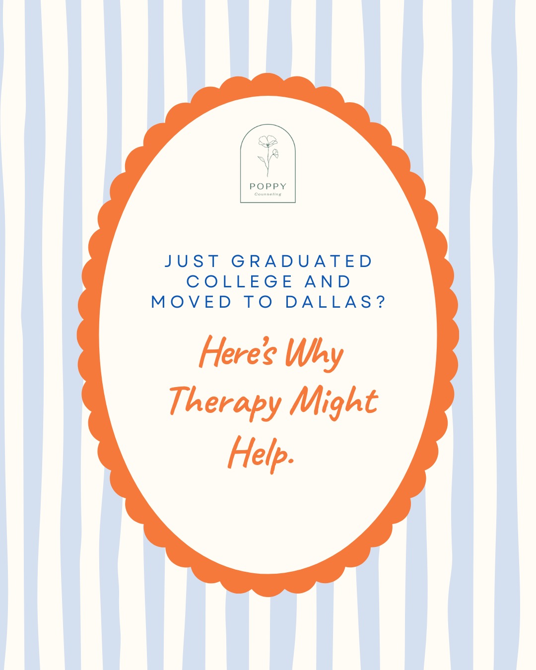 Feeling lonely or disconnected after college? You’re so not alone.
Making friends, navigating relationships, and finding your footing in your career can feel overwhelming in this new chapter—but it doesn’t have to be.
💻 Read our latest blog: “Just Graduated College and Moved to Dallas? Here’s Why Counseling Might Help.”
Then take the next step and book a free 15-minute consultation—we're here to help you feel more grounded, connected, and you. 🤍
📲 Link in bio to read & schedule. #DallasTherapist #YoungAdultTherapy #PoppyCounseling