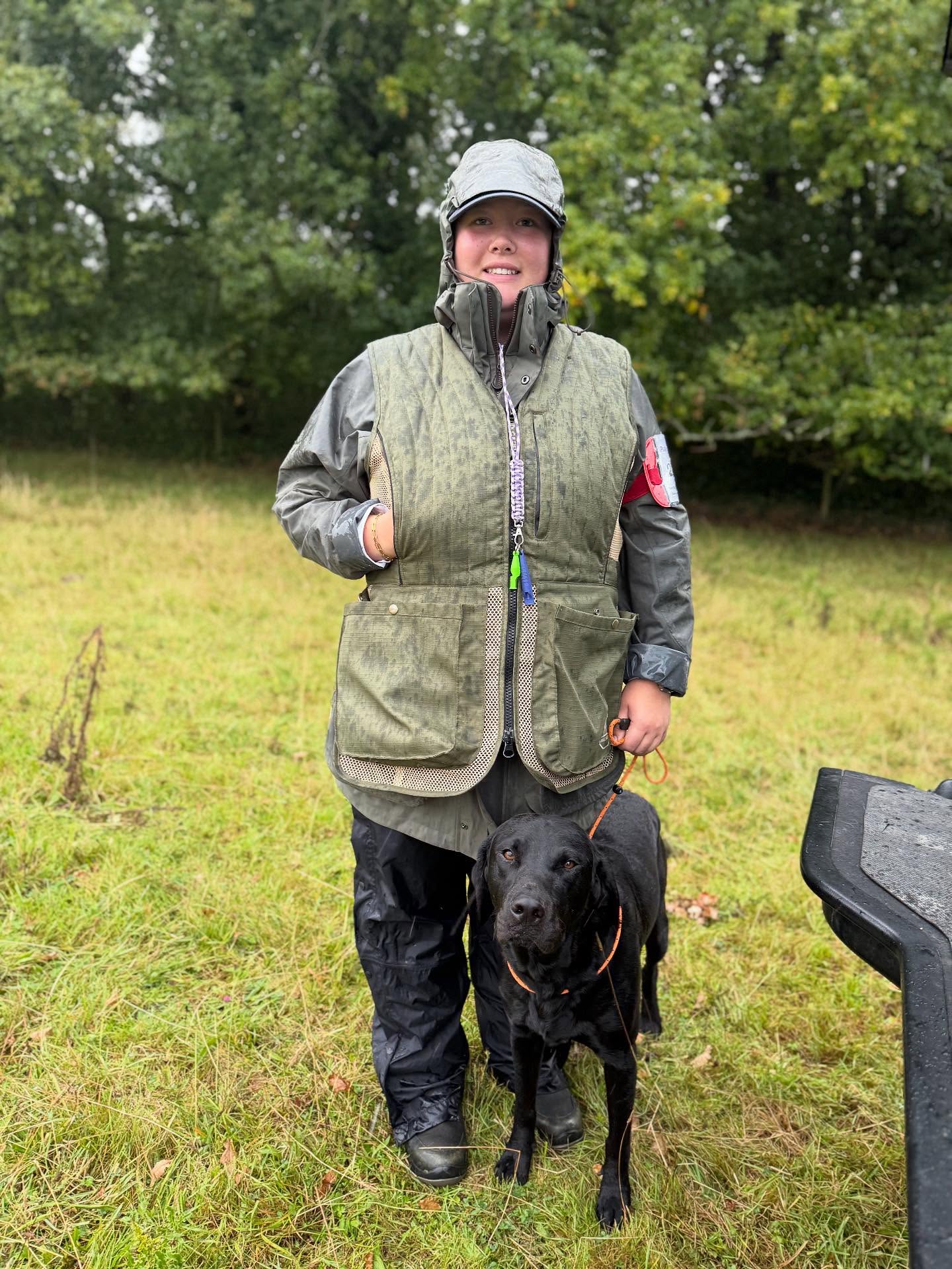 So proud of this kid today. Despite her nerves she went and had a go at an all aged walked up on field trial lines. Something she’s never seen before. Had a lovely retrieve but sadly got out after that. Jock was a good lad for her. A big step for them both and a great chance to see what it’s all about. Thanks to MWGS for putting the day on. Lovely to catch up with friends old and new 😊