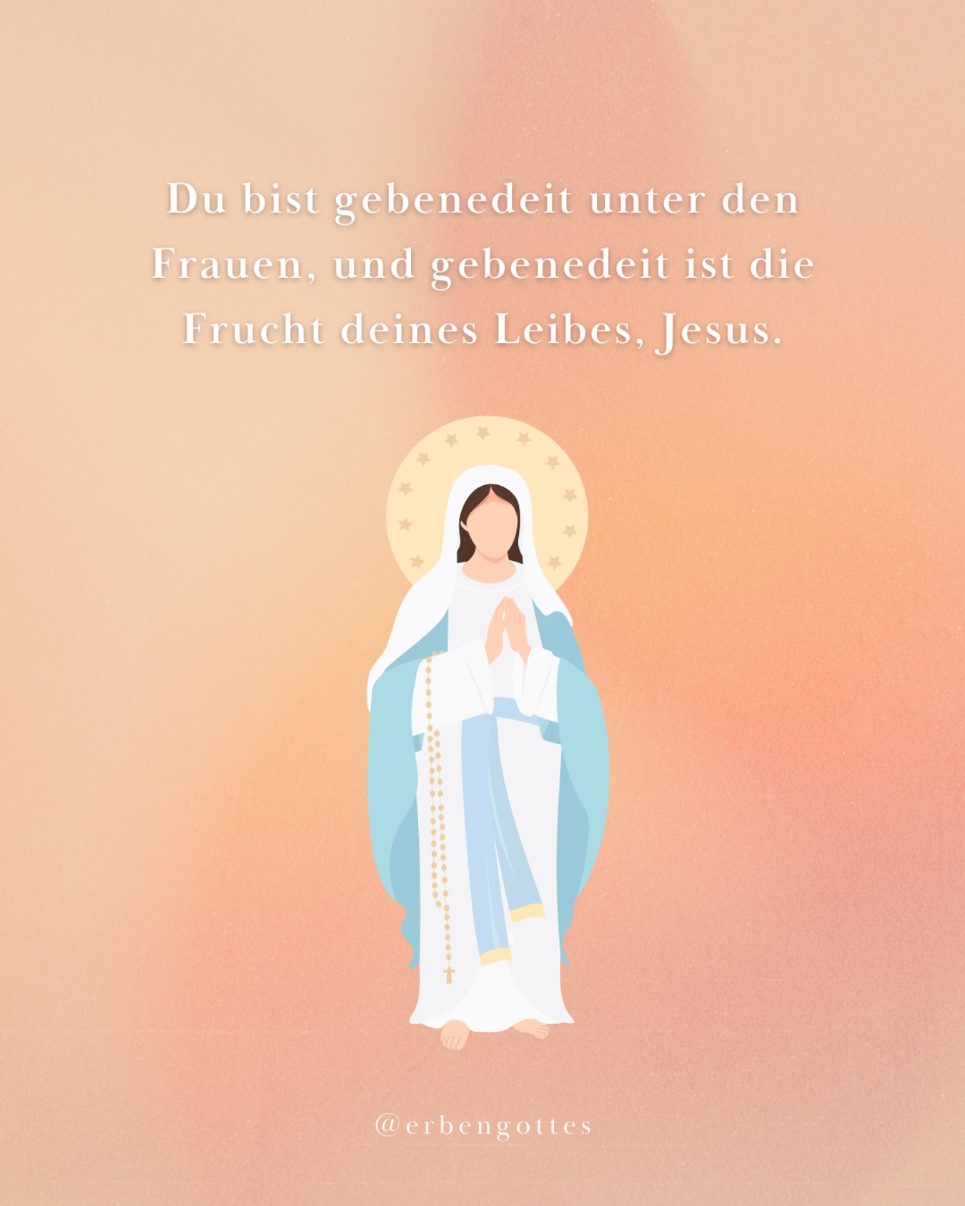 Heute feiert die katholische Kirche das Fest Maria Geburt 🤍🎉 genau neun Monate nach dem Hochfest der Unbefleckten Empfängnis.
Marias Geburt ist das erste Zeichen, dass die Erlösung der Welt wirklich nahe ist und dass Gott seinen Heilsplan für die Menschheit umsetzt. Sie wurde geboren, um die Mutter des Erlösers zu sein und die geistige Mutter aller Menschen. 🤍
#mariägeburt #maria #muttergottes #jesus #gott #kirche #katholisch #glaube