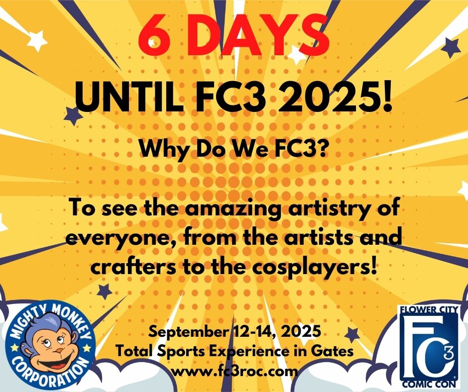 Why Do We FC3?
To see the amazing artistry of everyone, from the artists and crafters to the cosplayers!
#FC32025 #ExperienceFC3 #WhereItAllComesTogether