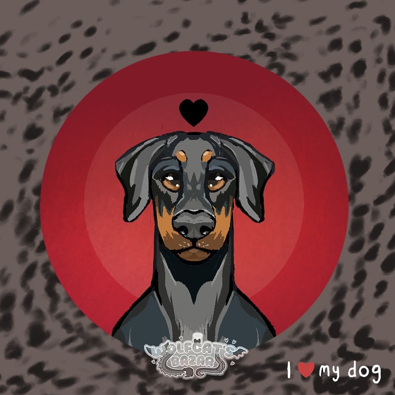 I love my #dog : #doberman