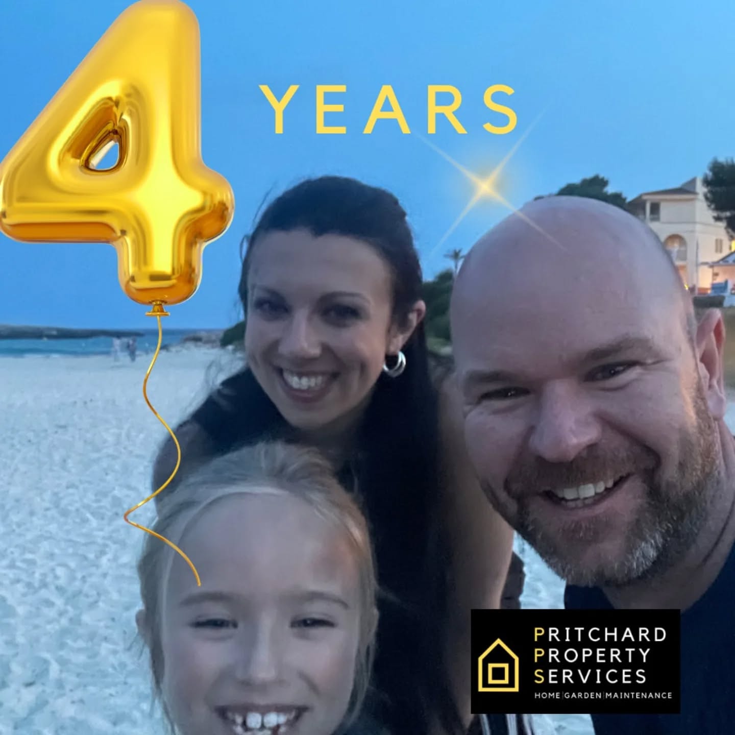 Four years ago, Gemma and I set out on this journey not really knowing where it would take us. What I did know is that I wanted to do high level, honest work and build something of my own.
Happy 4th anniversary to Pritchard Property Services! A huge thank you to everyone who’s supported us along the way, whether you’ve been with us from the start or only just found us, we wouldn’t be here without you.
#Anniversary #PritchardPropertyServices #ThankYou #FourYearsStrong #CustomerAppreciation #SmallBusiness #SupportLocal #Milestone