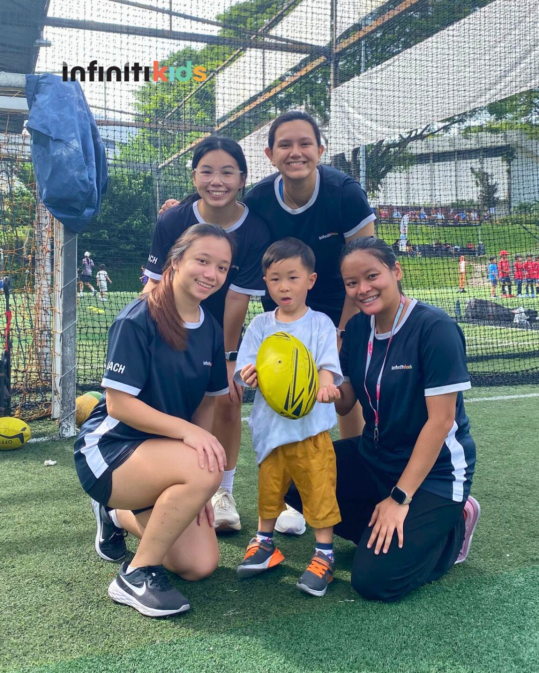 What a joy to be part of Wallace's multi-sports journey! Always ready to be part of our children's growth and development in their physical, social and mental. Join us for a multi sports class today!
Www.infinitikids.org/book-online