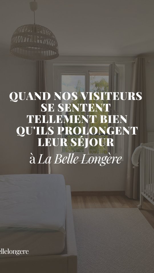 🌿Quand nos visiteurs se sentent tellement bien qu'ils prolongent leur séjour à @labellelongere... 🙏🏻
✨️C'est ce qui est arrivé avec le groupe de Valerie : leur joyeuse réunion entre filles (tantes et nièces) a débuté vendredi.
☀️Elles devaient repartir lundi, mais n'ont pas pu se résoudre à quitter si tôt le gîte et ont souhaité s'octroyer une journée supplémentaire, pour profiter encore de ces précieux moments en famille ici 🥂
🤍Cela nous a fait vraiment chaud au cœur !
🧺Gros rush de lessives et ménage maintenant, car les prochains visiteurs que nous accueillons ont souhaité une décoration événementiel personnalisée (on vous montre très vite... 🥳)
(La Belle Longère, gîte 3 étoiles et événementiel au milieu des vignes de Champagne, oenotourisme et accueil de réunions familiales, kids friendly, bien-être, séjours entre amis, mini-séminaires professionnels...)