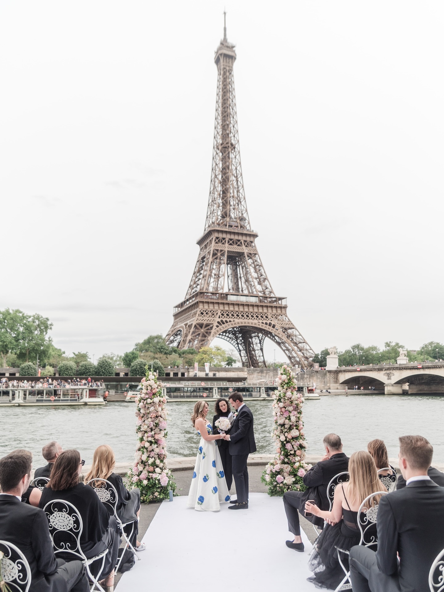 What happens when you mix Paris, a handful of loved ones, and a bride bold enough to wear blue flowers on her gown?
You get H & M’s intimate wedding by the Seine — with the Eiffel Tower as their witness.
No grand ballroom, no hundreds of guests.
Just vows whispered under a floral arch, laughter carried by the river breeze, and a love story that felt perfectly them.
This wasn’t just a destination wedding. It was proof that intimacy can be the most luxurious choice of all.
—
Planning & Ceremony: @perfectpariswedding
#ParisWeddingPhotographer #ParisElopement #DestinationWeddingParis #ParisWeddingPlanner #EiffelTowerWedding #IntimateWedding #ElopementInParis #WeddingInParis #elopementphotographerparis