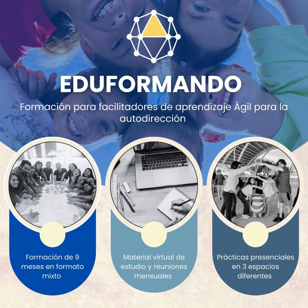 ¡¡El mundo 🌎 está cambiando y la educación también necesita transformarse!!
🌟 ¿Listo para transformar la manera de acompañar a las infancias? 🌟
¡Atrévete a un viaje de 9 meses donde fusionarás el Aprendizaje Ágil con pedagogías respetuosas y regenerativas. 🚀
✨ Esta formación híbrida (virtual/presencial) incluye: ✅3 Inmersiones Presenciales de 6 días en lugares llenos de energía: Tepoztlán, SLP y Querétaro. 🏞️ ✅Sesiones virtuales semanales para conectar y profundizar. ✅Material digital descargable: guías, videos y herramientas prácticas. ✅Constancia con valor curricular STPS DC-3 🎓
💡 Exploraremos a fondo: 🌀Los fundamentos del Aprendizaje Ágil aplicado a las infancias. 🌱Pedagogías vivas que priorizan la autonomía y la creatividad. 🌍Herramientas colaborativas para la toma de decisiones horizontales y culturas de paz.
¿Es para ti? ¡Sí! Si eres educador(a), acompañante, madre, padre, psicólogo(a), terapeuta o simplemente te apasiona generar entornos de aprendizaje respetuosos. 💖
💥 Inversión: $1,200 pesos mensuales 💥 (¡Un regalo para tu crecimiento!)
📅 Cupos limitados. ¡El viaje hacia una nueva mirada educativa comienza aquí!
🔗 ¿Tienes dudas o quieres conocer el temario COMPLETO? Te enviamos toda la información detallada con gusto. ¡Escríbenos!