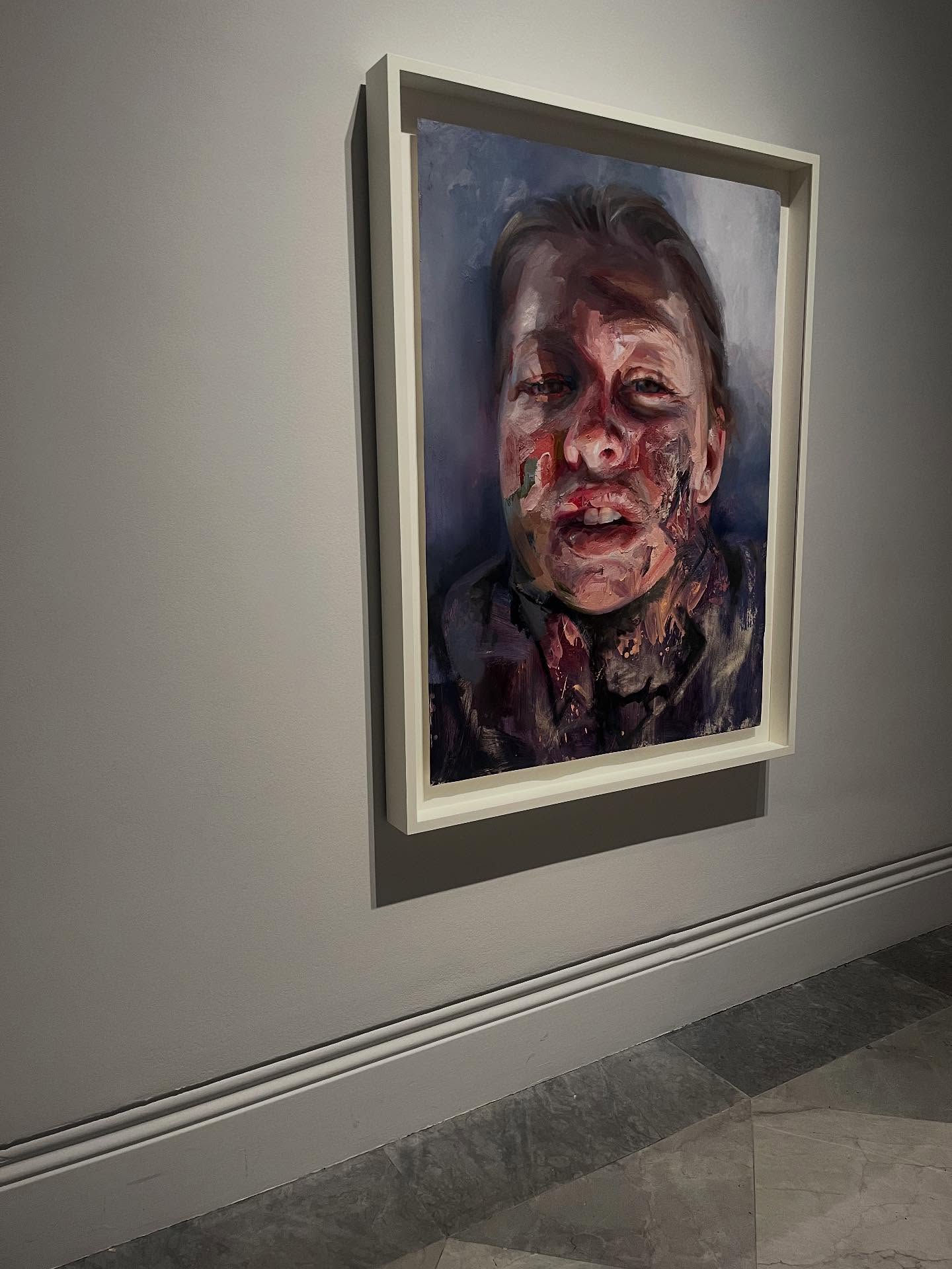 So glad I caught the Jenny Saville (and portrait award) before it closes at the NPG. #art #london