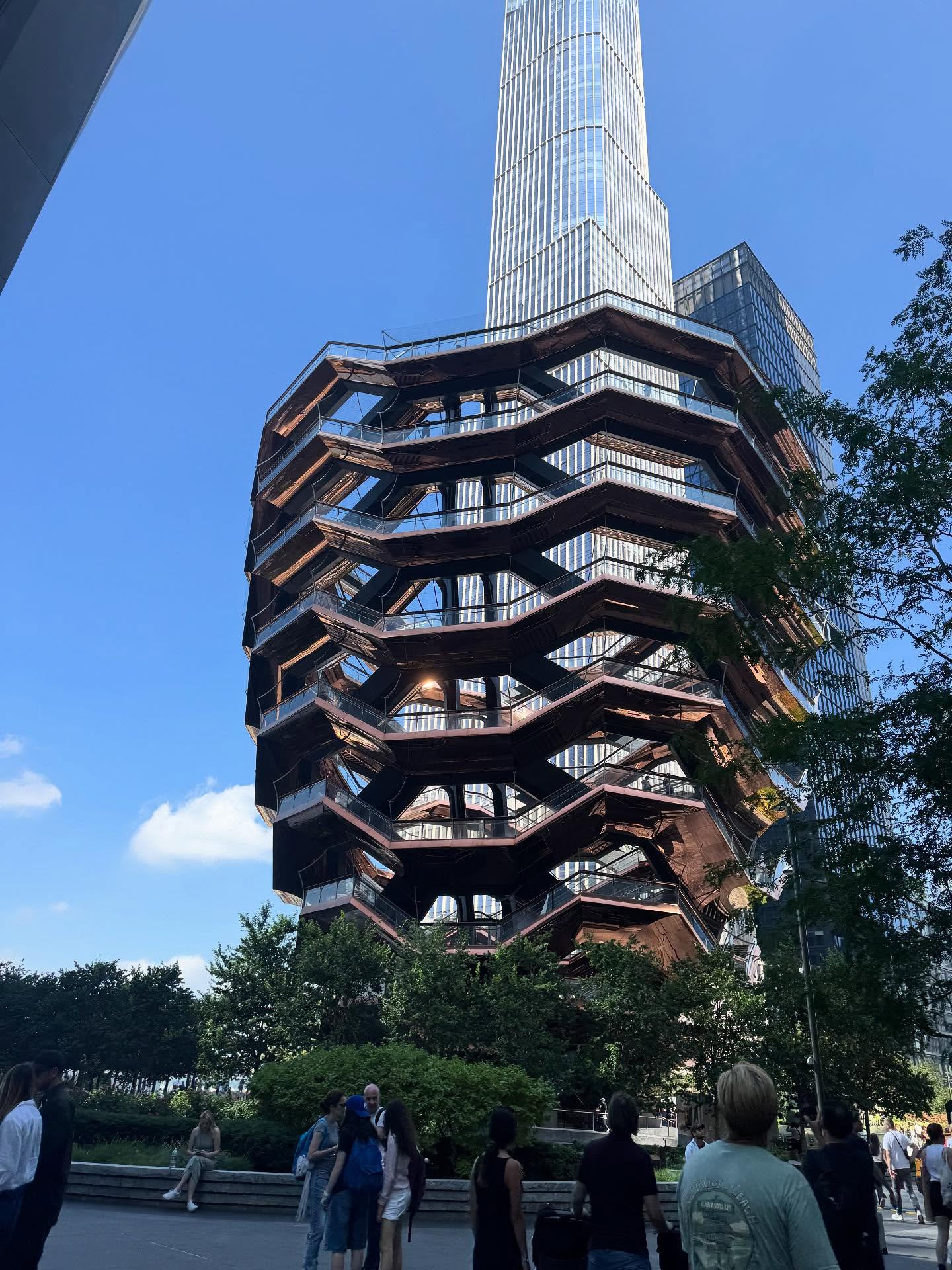 Quick break between meetings.