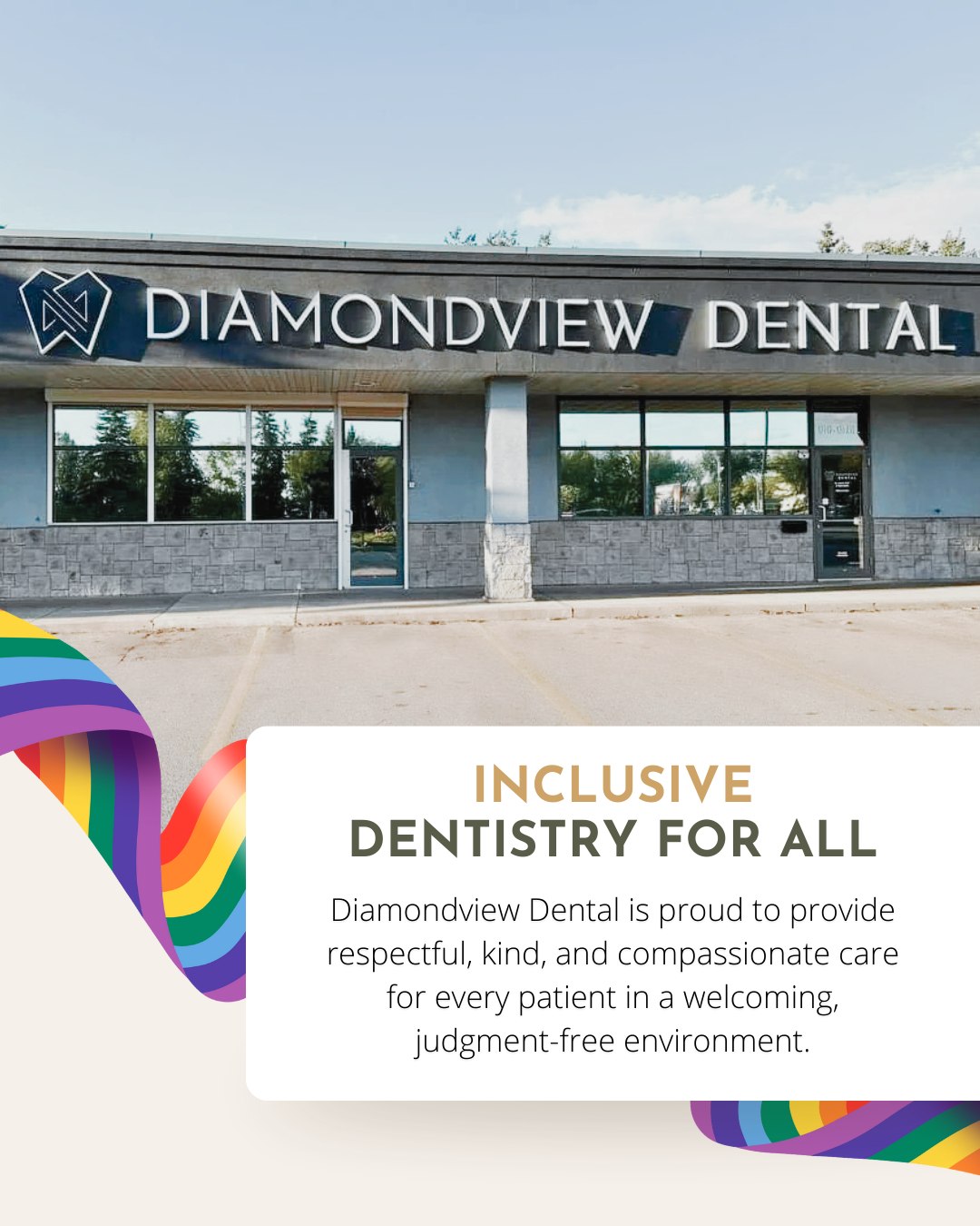 As a practice that values inclusivity, we’re proud to provide a safe and welcoming space for the LGBTQ+ community. Here, every patient is respected, celebrated, and supported while receiving exceptional dental care in an environment built on trust and comfort.
Inclusive care. Exceptional dentistry. That’s what we’re all about! 🏳️🌈💛😊
📞 Call us at (780) 454-7355 or conveniently book online today.
#yegdentist #edmontondentist #dentalcareyeg #yegdental #teethcleaning