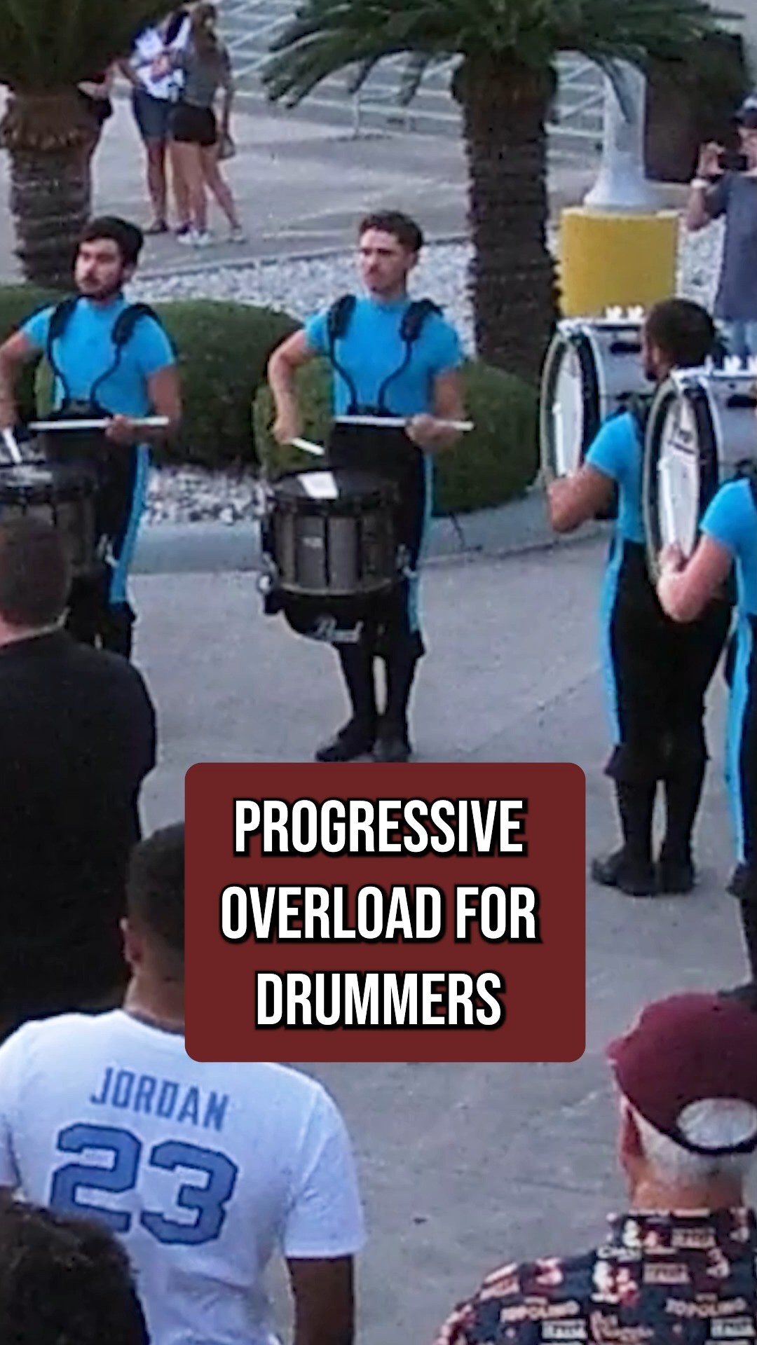 Sometimes more reps don’t lead to better chops. Sometimes you can’t hammer your way to faster inverts, drags, etc.
Progressive overload is a framework for progress that weightlifters and athletes use to gain strength and muscle. Use it to help you gain chops.
#drumsmart #iq #percussioniq #snare #quad #percussionist #wgi #dci #indoordrumline #drumline #drum #drumcorps #music #marchingarts #drummunity #marchingpercussion #marching #snaredrum #tenordrums #marchingsnare #bandsofamerica #percussioneducation