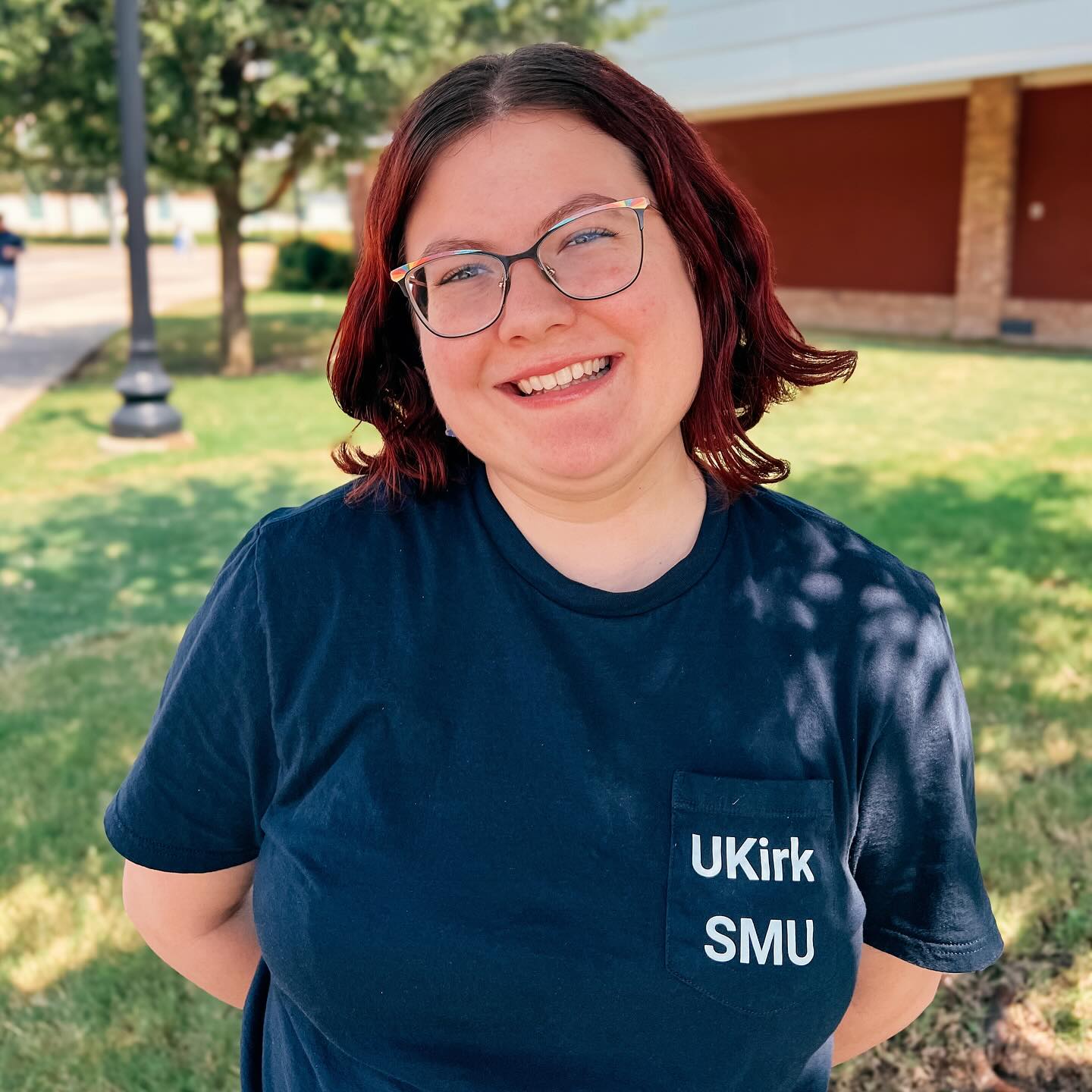 Meet our amazing staff!
Melissa Whitler (they/them) is returning as our Assistant Director this year!
🐎SMU alum and employee
🏳️🌈 Passionate about supporting LGBTQ+ students
🧶Loves crafting in their spare time
🧋Big fan of a sweet treat
We’re excited to add Maddie Wiltse (she/her) to the team as our Grad Assistant!
📚 SMU Master of Divinity Student
🍦Will never turn down ice cream
🌅 Loves being outside and watching all the sunsets
👠 Proudly that “super tall girl”
✨ Her random favorite things: farms, sports, chai lattes, and the color pink