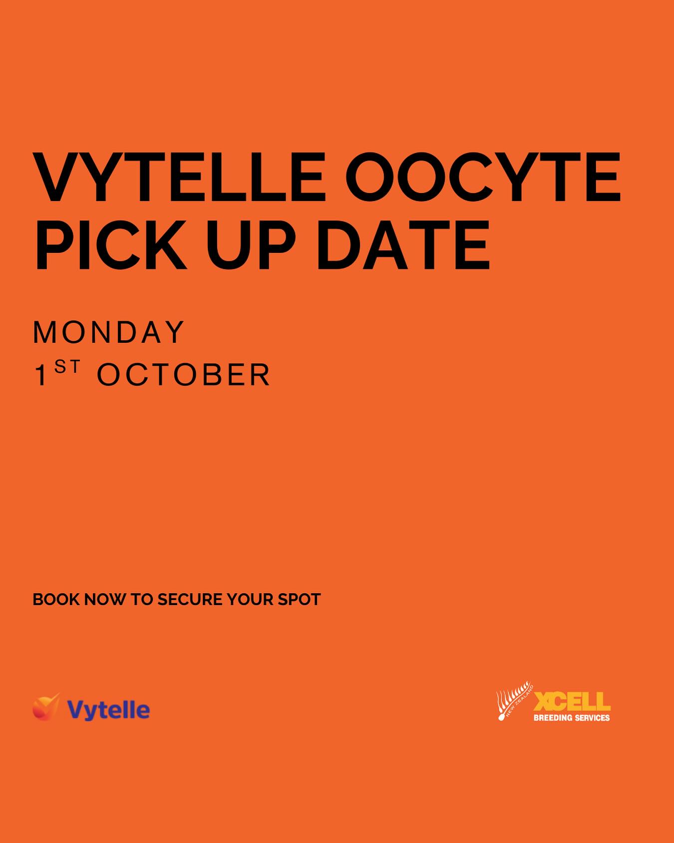 Spots are available for our next OPU day. Contact the office for more details or email info@xcell.co.nz