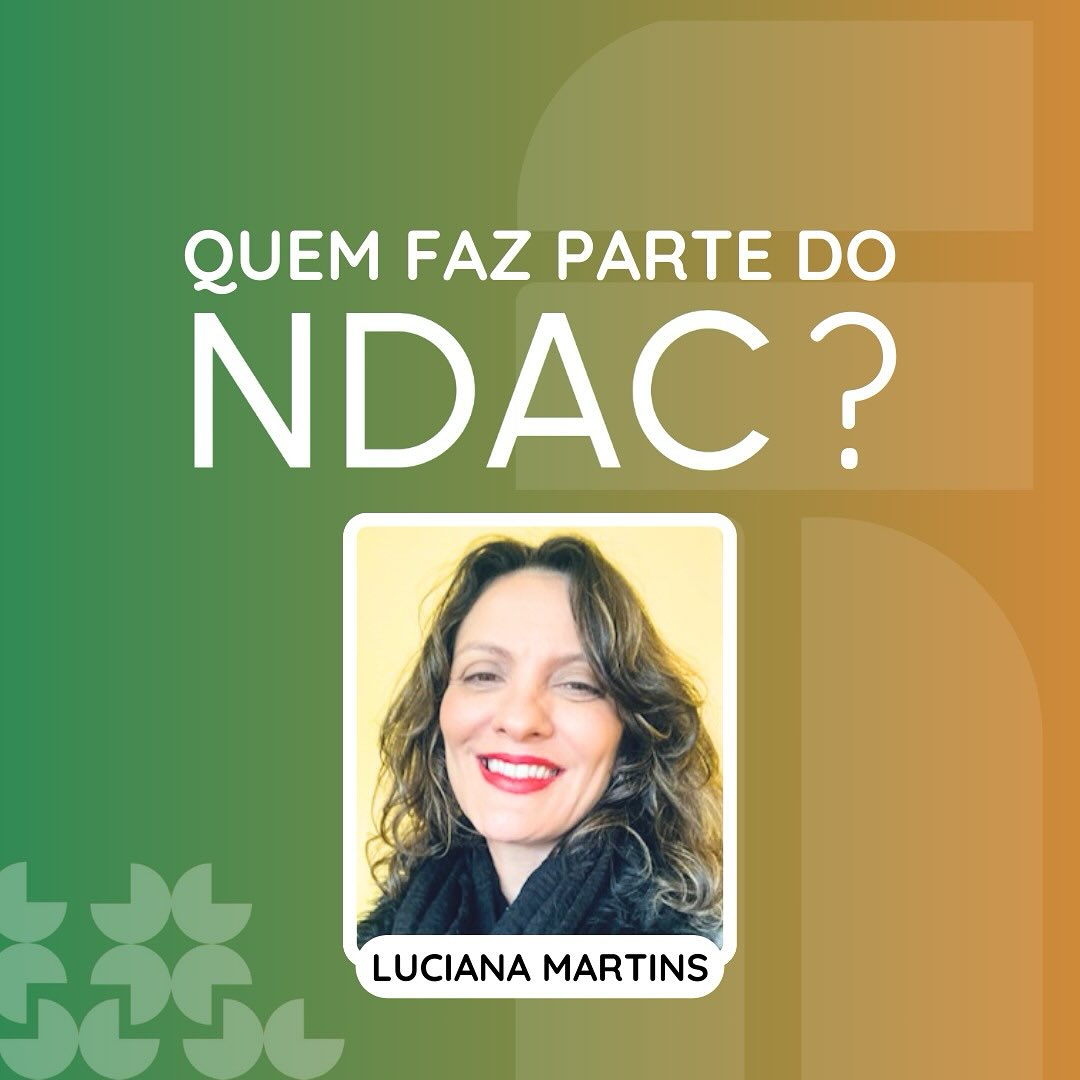 🌟 Conheça os pesquisadores e pesquisadoras do NDAC 🌟
Hoje é dia de apresentar Luciana Martins, integrante do Núcleo de Democracia e Ação Coletiva (NDAC). Doutora em Ciência Política e mestre em Sociologia, Luciana é professora do Departamento de Ciências Sociais da Universidade Federal do Estado do Rio de Janeiro (UNIRIO), além de professora colaboradora no programa de Pós-graduação em Ciências Sociais da Universidade Federal do Espírito Santo (UFES).
👉 Acompanhe nossos posts e visite nosso site para saber mais sobre os pesquisadores do NDAC!