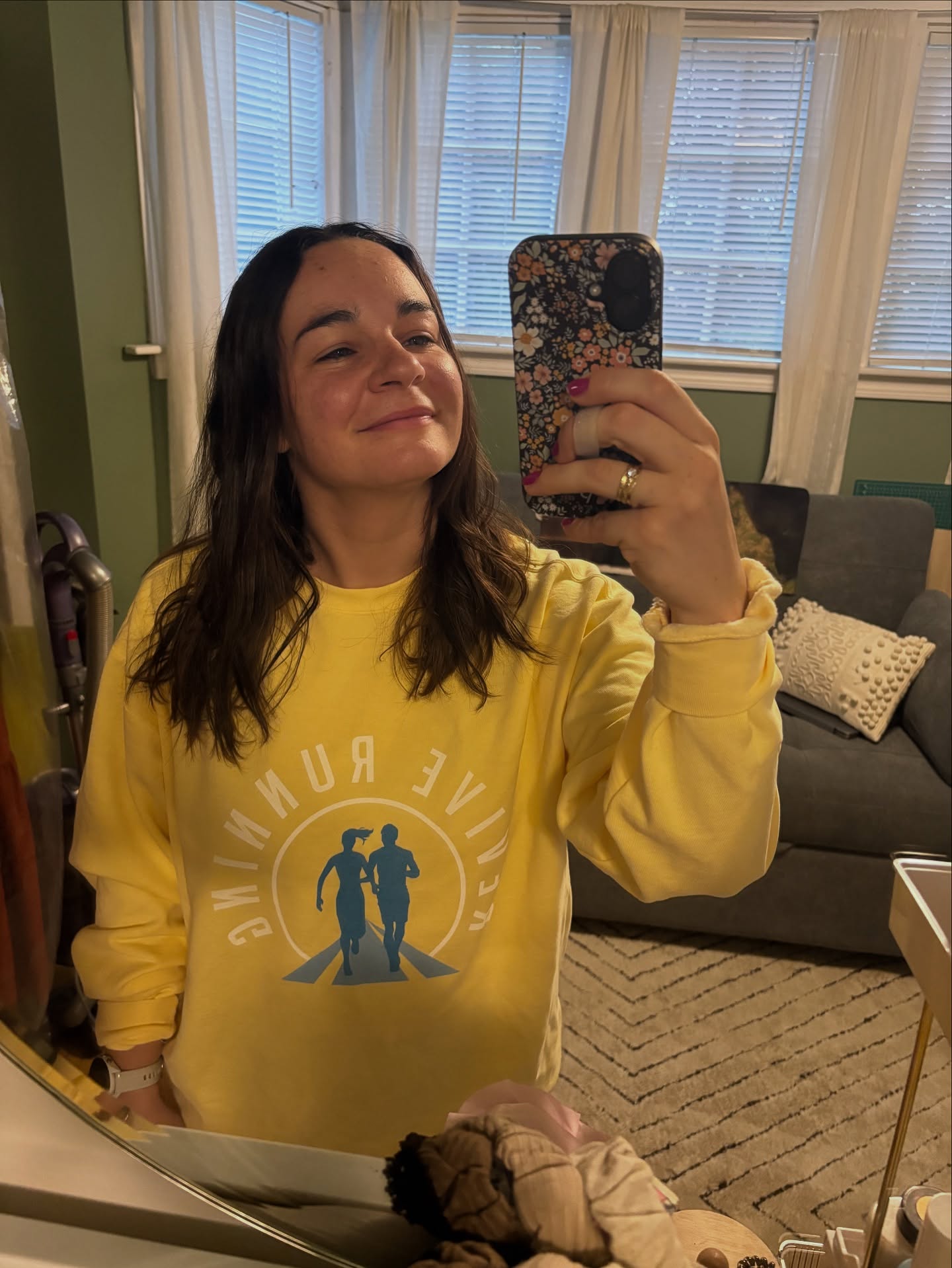 In my Sunday comfies 😍 new Revive Running gear is my favorite #linkinbio #run #running #runner #runnh #marathon #coach #runcoach