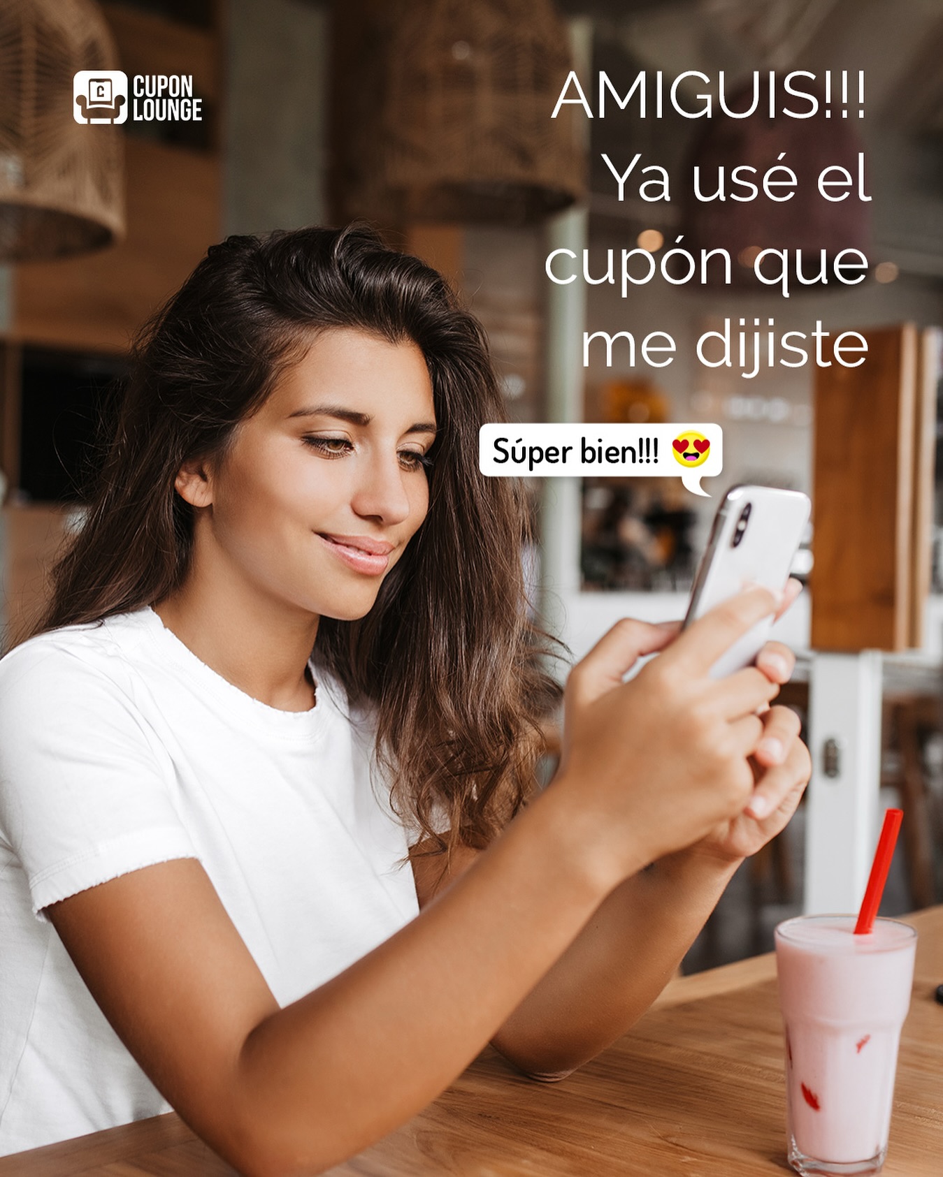 Sólo muestra el QR de la promoción que ofrece el negocio y listo. Te hacen válido el descuento al instante. Avísale a tus amiguis que descargen la App📱
#cuponlounge #cuponlovers #cupones #descuentos #ahorros #amigas #amigos #tijuana #rosarito #ensenada #sanquintin #mexicali #sanfelipe #tecate