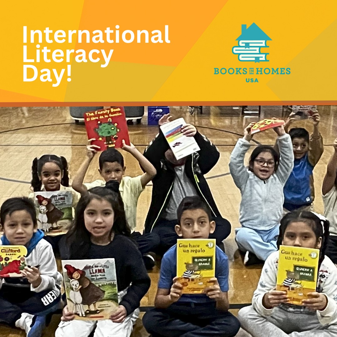 Literacy builds confidence, opportunity, and community. Today we celebrate that power. #internationalliteracyday #booksinhomes #literacyandjusticeforall #literacymatters