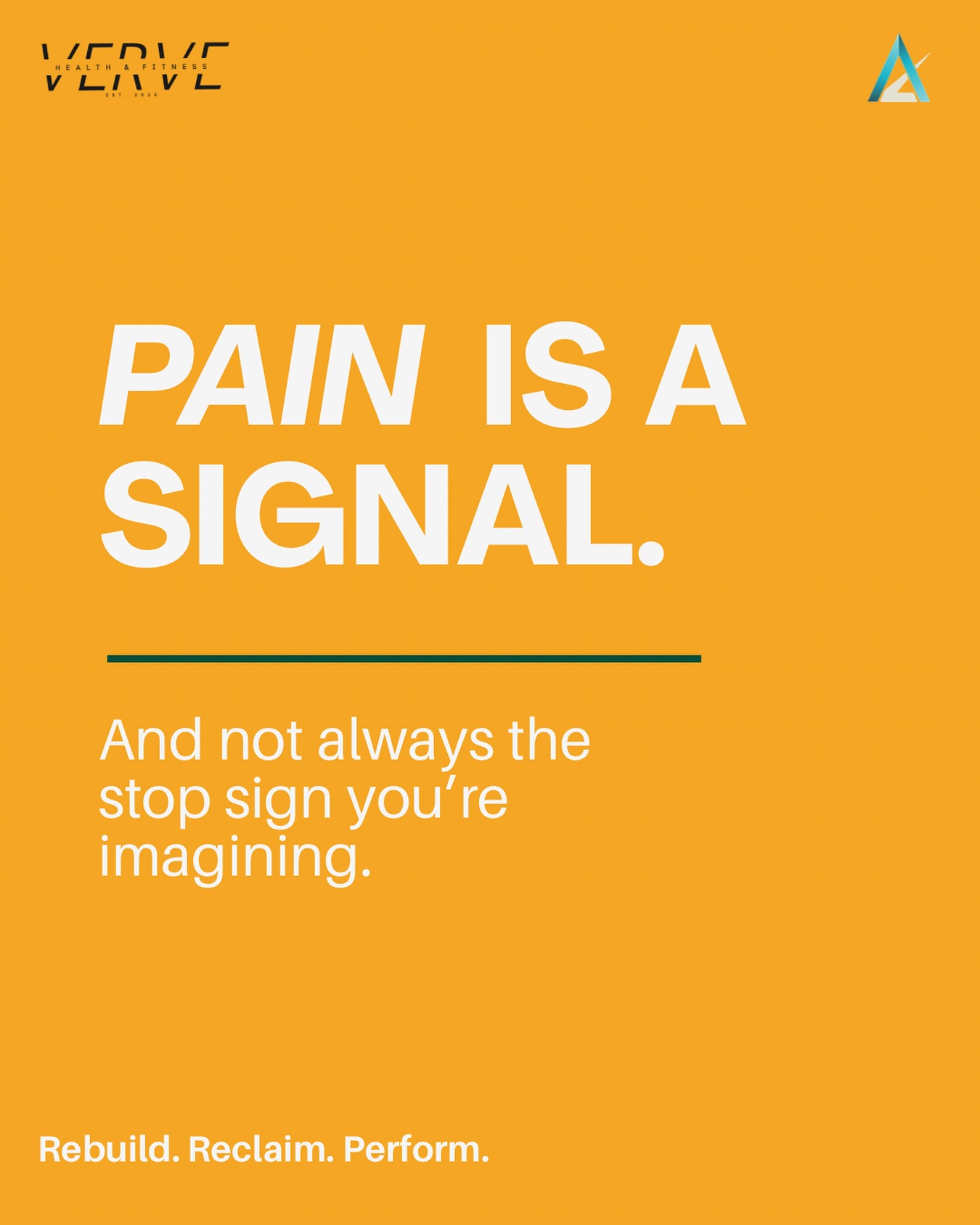 Most people treat pain like a full stop.
In reality, it’s your body saying, “This isn’t working.”
The problem isn’t the pain—it’s that no one taught you how to understand it.
You don’t need to quit.
You just need a smarter plan.
Have you ever been told to just “work around it”? Share your story below—I want to hear it!